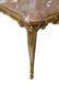 107: ITALIAN LOUIS XV STYLE BRASS & MARBLE COFFEE TABLE - 4