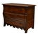 108: ANTIQUE FRENCH BOMBE THREE DRAWER CHEST - 2