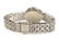 133: LADIES BULOVA STAINLESS & DIAMOND BEZEL WRISTWATCH - 4