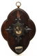 302: ANTIQUE FRENCH RELIGIOUS HOLY WATER FONT