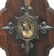 302: ANTIQUE FRENCH RELIGIOUS HOLY WATER FONT - 2