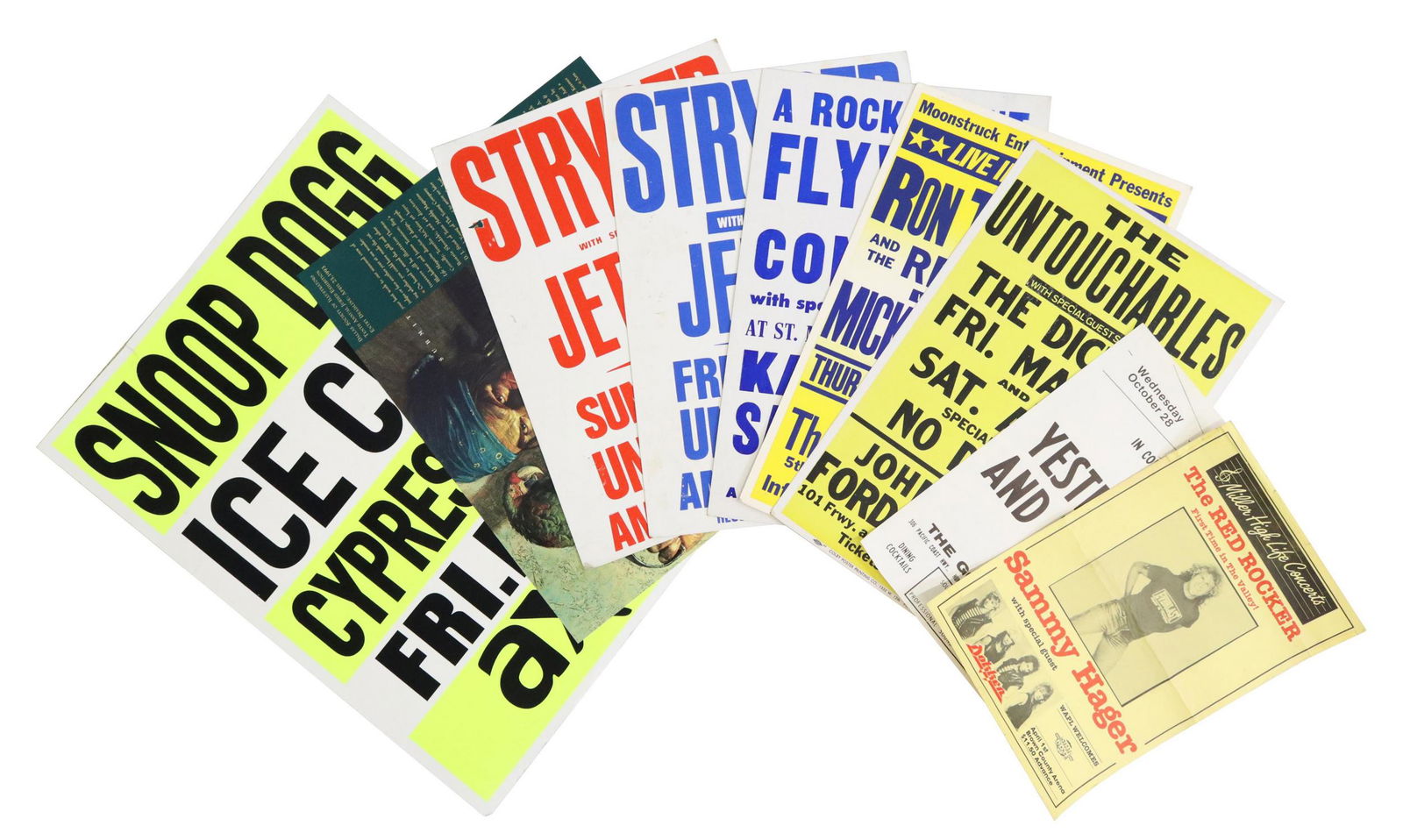 (9) 1980s-2017 CONCERT & EVENT POSTERS (1 of 7)