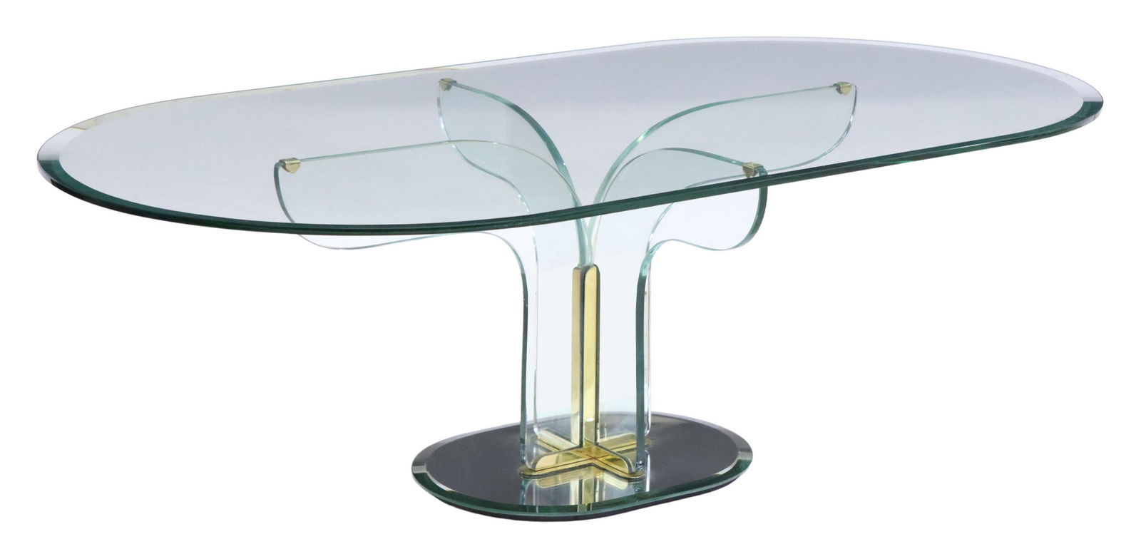 FONTANA ARTE (ATTR.) MURANO GLASS COFFEE TABLE (1 of 3)