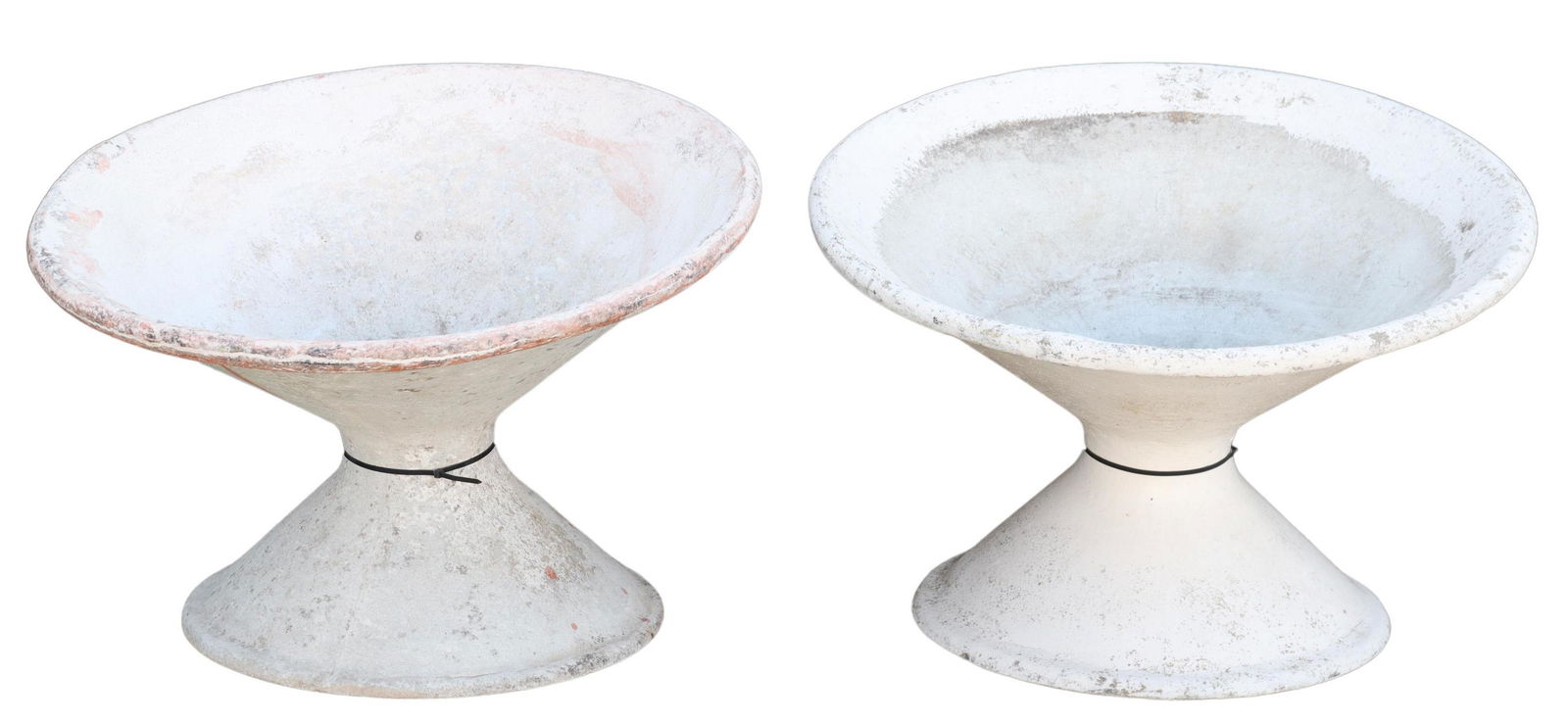 (2) MANNER OF WILLY GUHL OFF-KILTER PLANTERS (1 of 3)