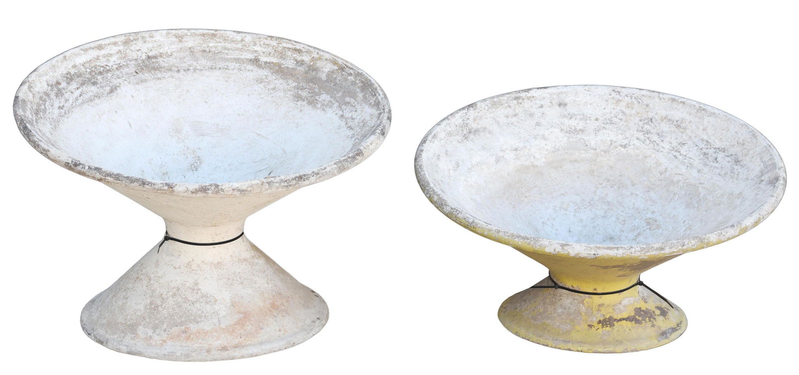 (2) MANNER OF WILLY GUHL OFF-KILTER PLANTERS (1 of 3)