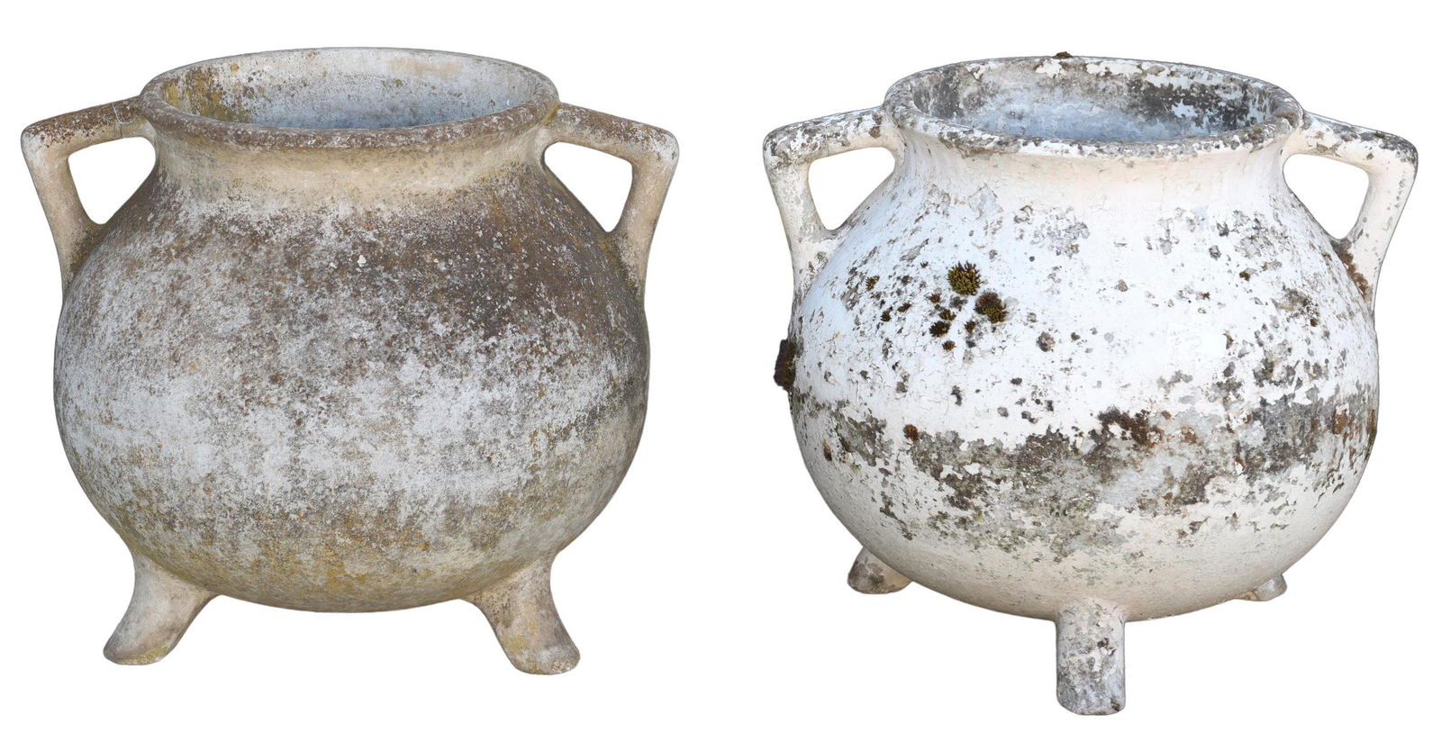 (2) MANNER OF WILLY GUHL MARMITE CAULDRON PLANTERS (1 of 3)