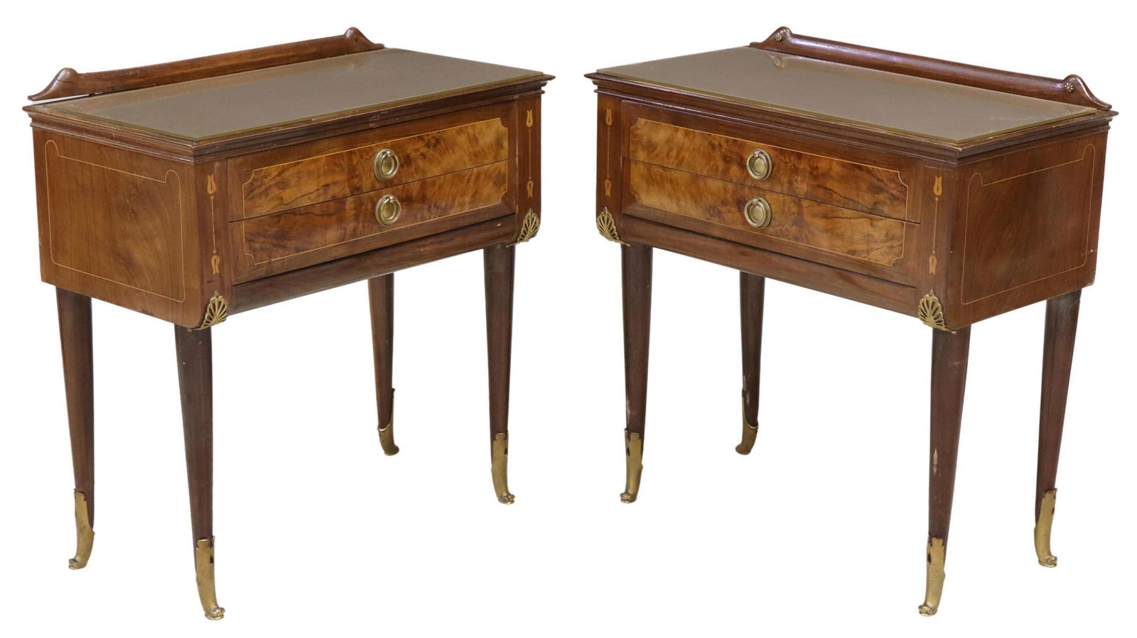 (2) ITALIAN MID-CENTURY MODERN NIGHTSTANDS (1 of 5)