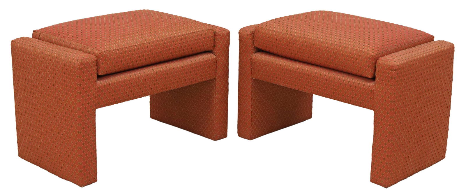 (2) SWAIM MODERN UPHOLSTERED BENCH SEATS (1 of 5)