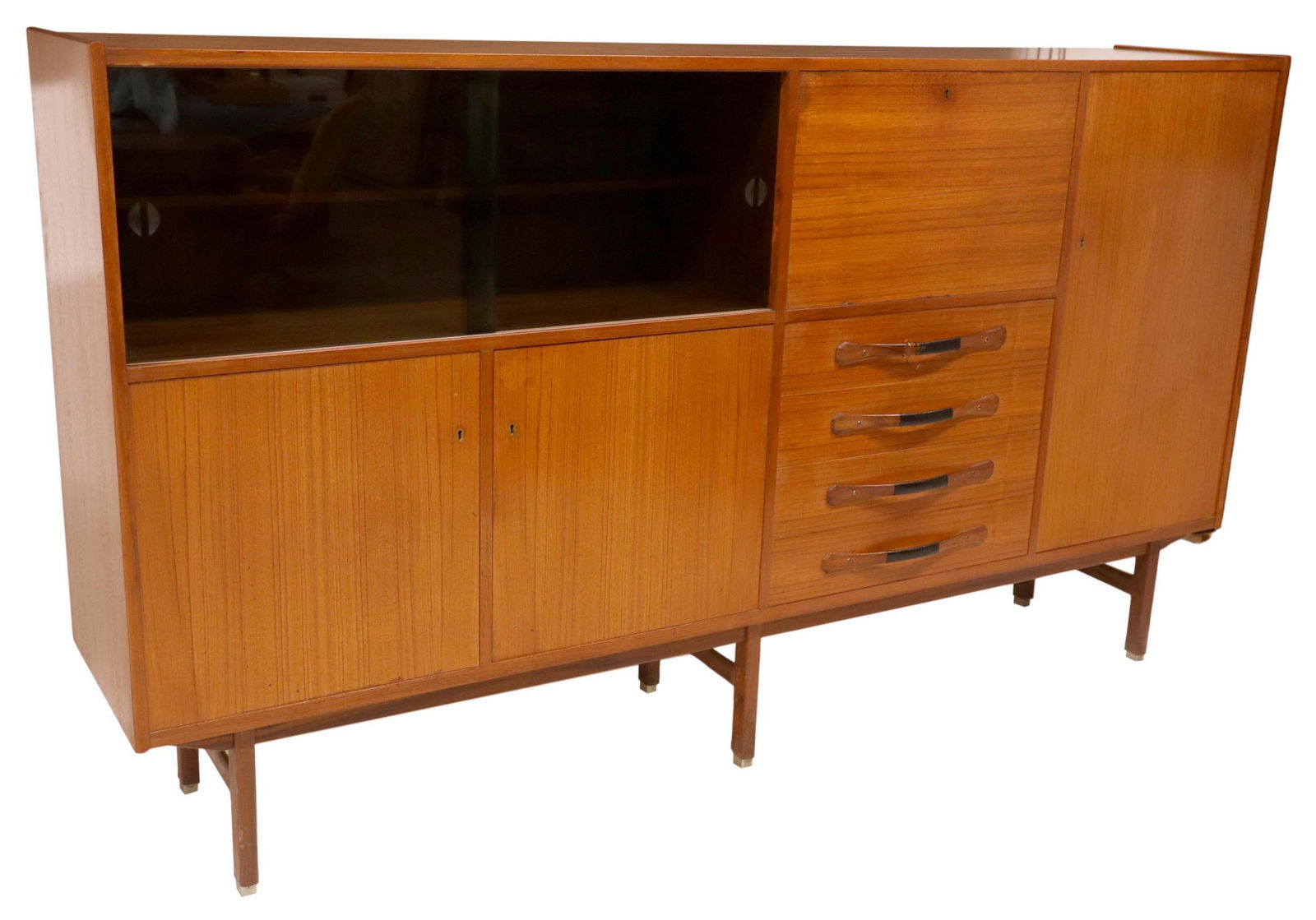 ITALIAN MID-CENTURY MODERN TEAK SIDEBOARD (1 of 6)
