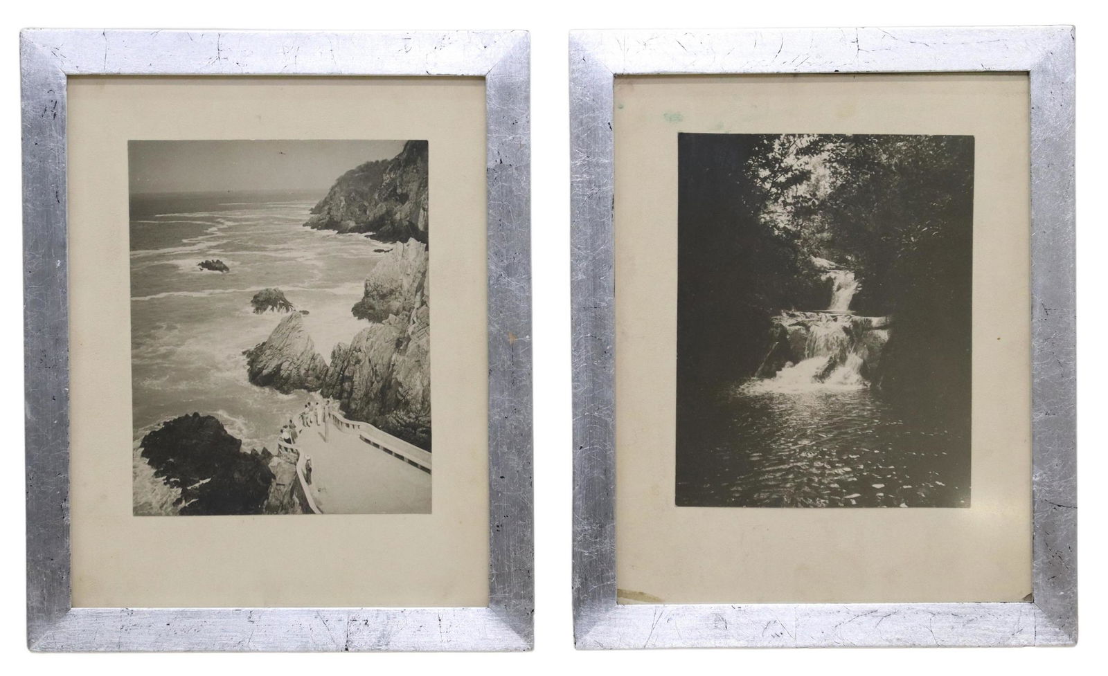 2) VINTAGE PHOTOGRAPHIC PRINTS SCENIC VIEWS MEXICO (1 of 2)