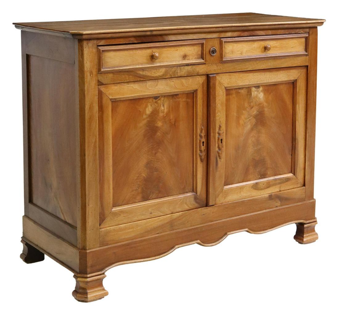 FRENCH LOUIS PHILIPPE PERIOD WALNUT SIDEBOARD (1 of 6)
