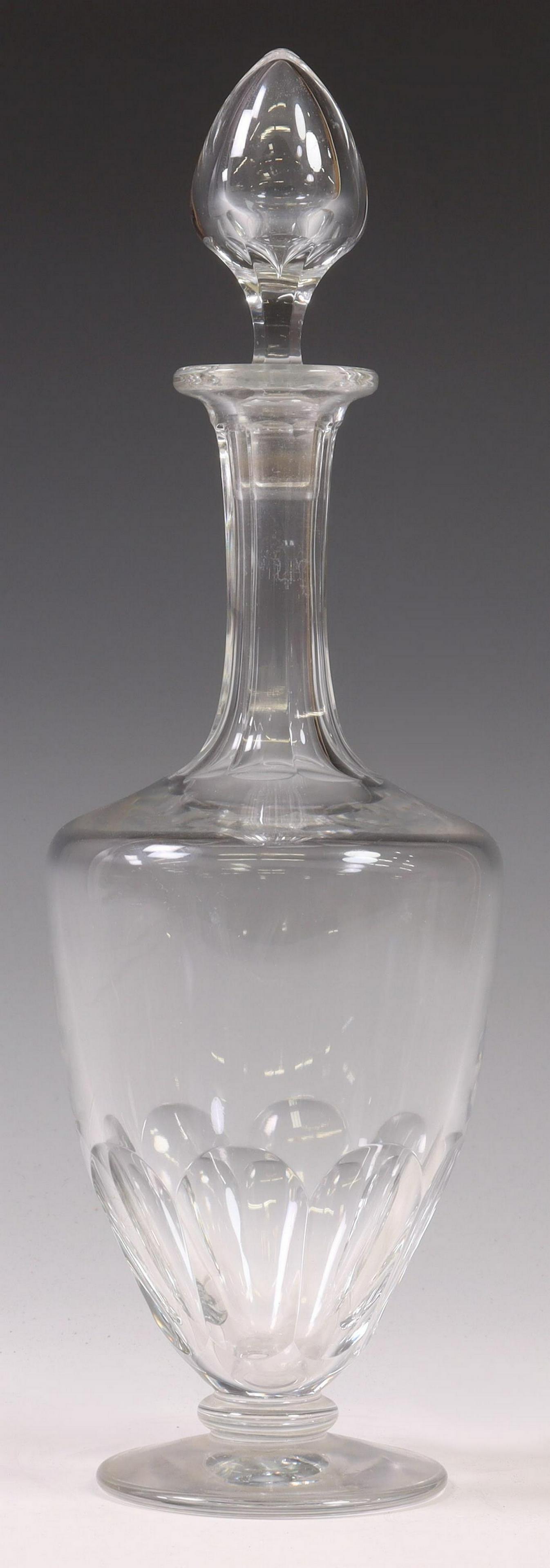 FRENCH BACCARAT GENOVA CRYSTAL DECANTER & STOPPER (1 of 3)