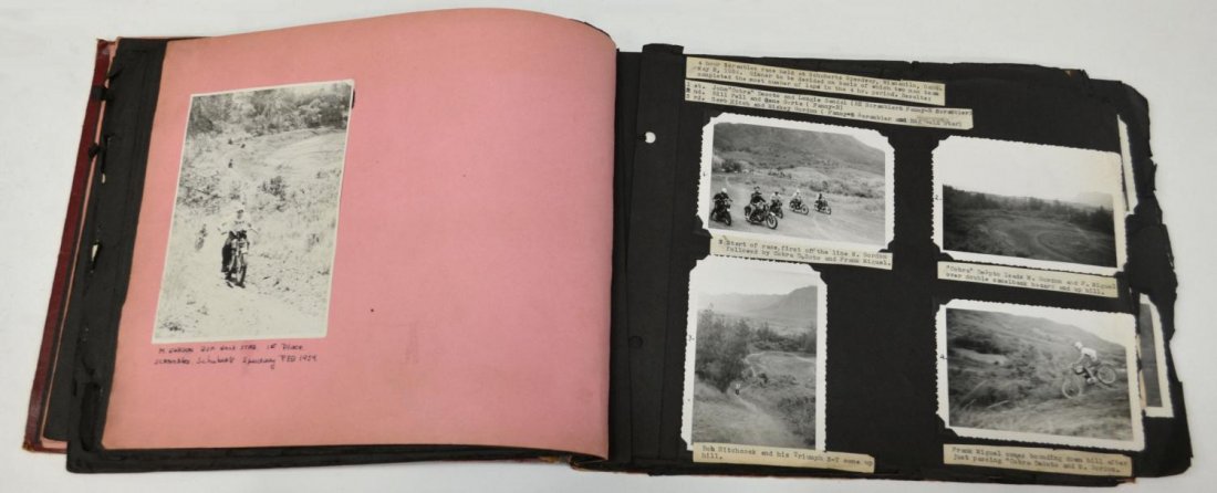 HUGE LOT MOTORCYCLE PHOTOGRAPHY, 1950, MILITARY - 10