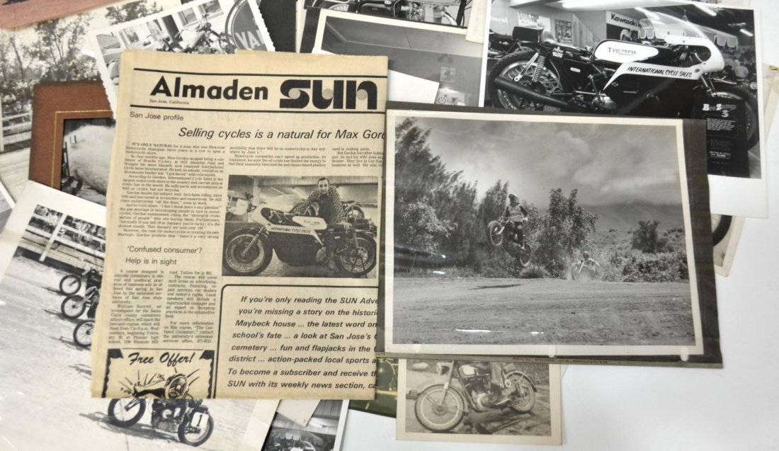 HUGE LOT MOTORCYCLE PHOTOGRAPHY, 1950, MILITARY - 5