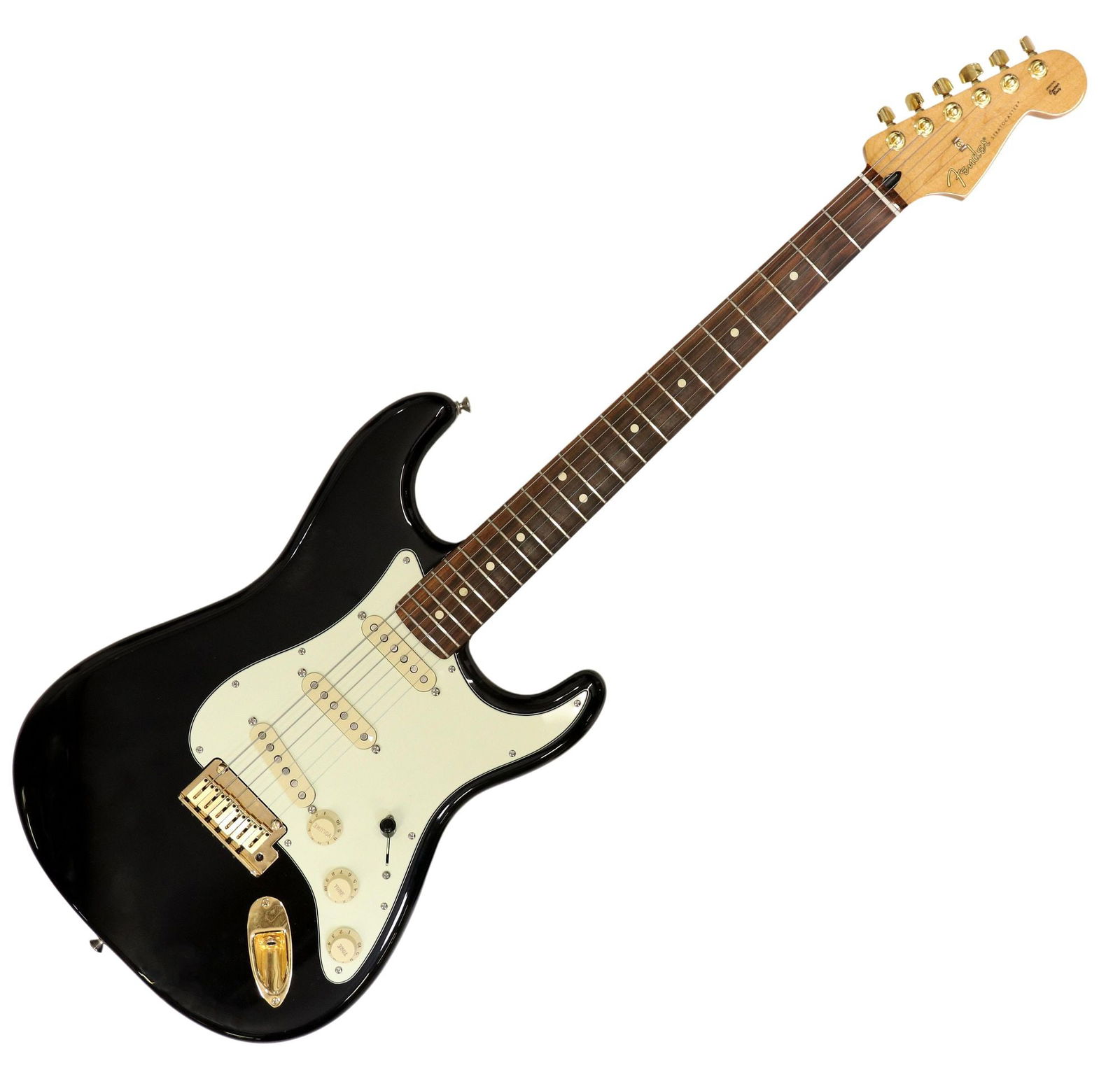 FENDER BLACK PLAYER SERIES STRATOCASTER (1 of 7)