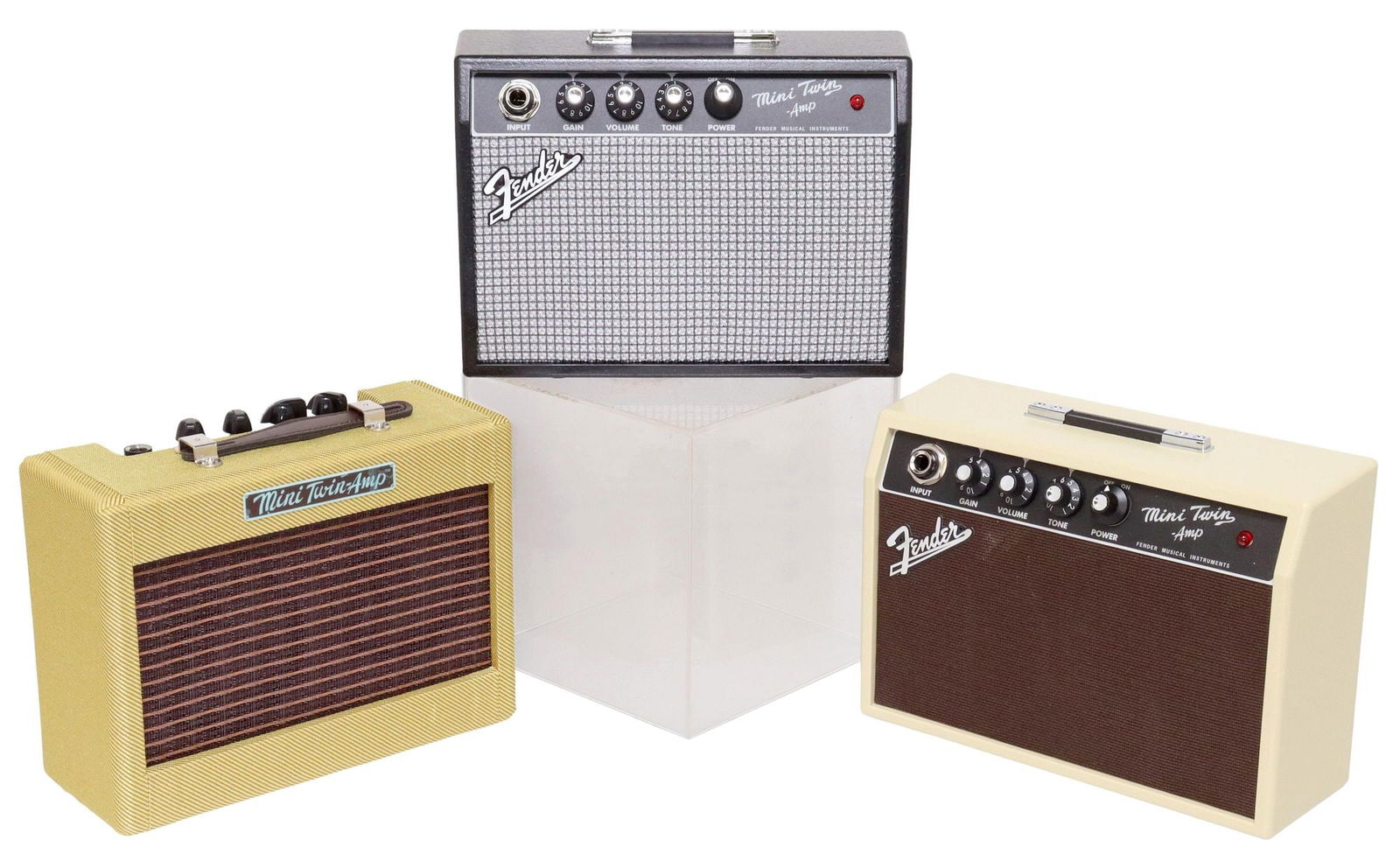 (3) FENDER MINI GUITAR AMPLIFIERS (1 of 7)