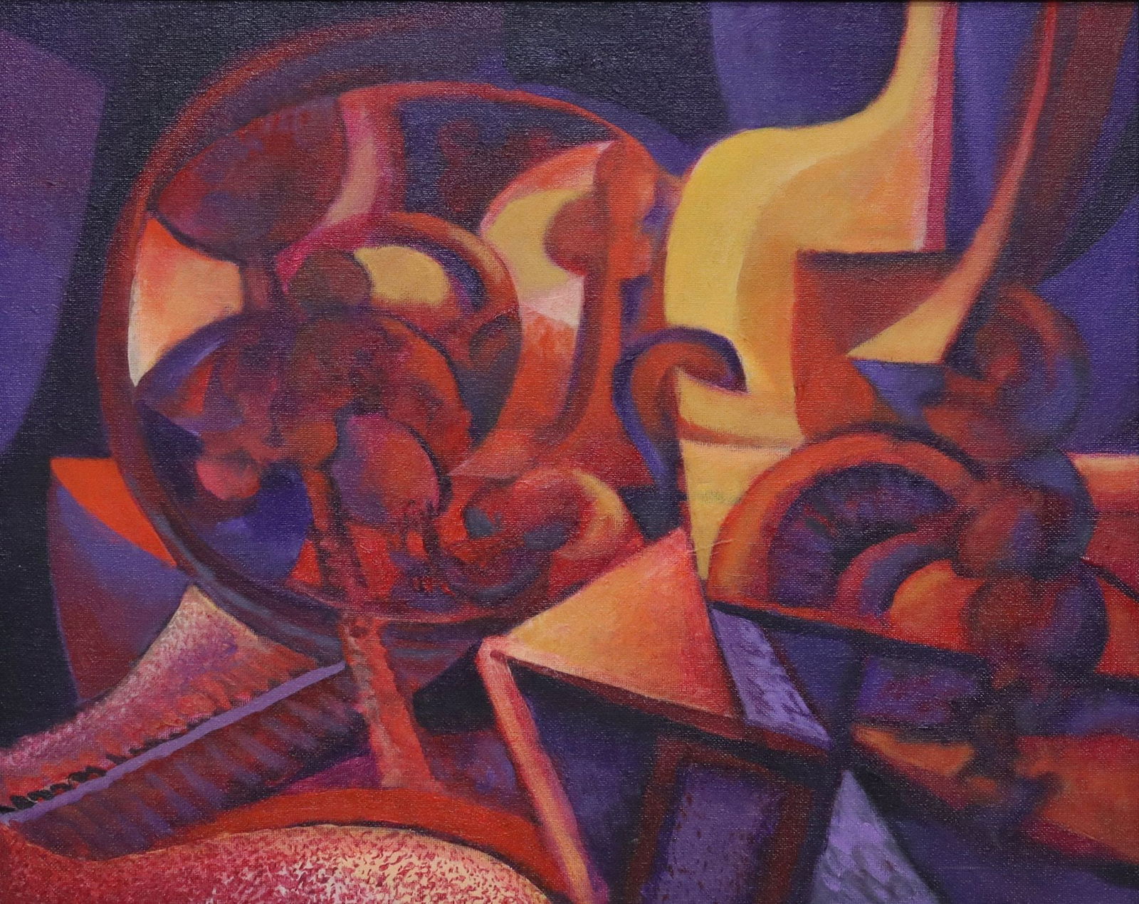 PHILIP TRUSSELL (TX, B.1943) ABSTRACT, 16" X 20" (1 of 3)