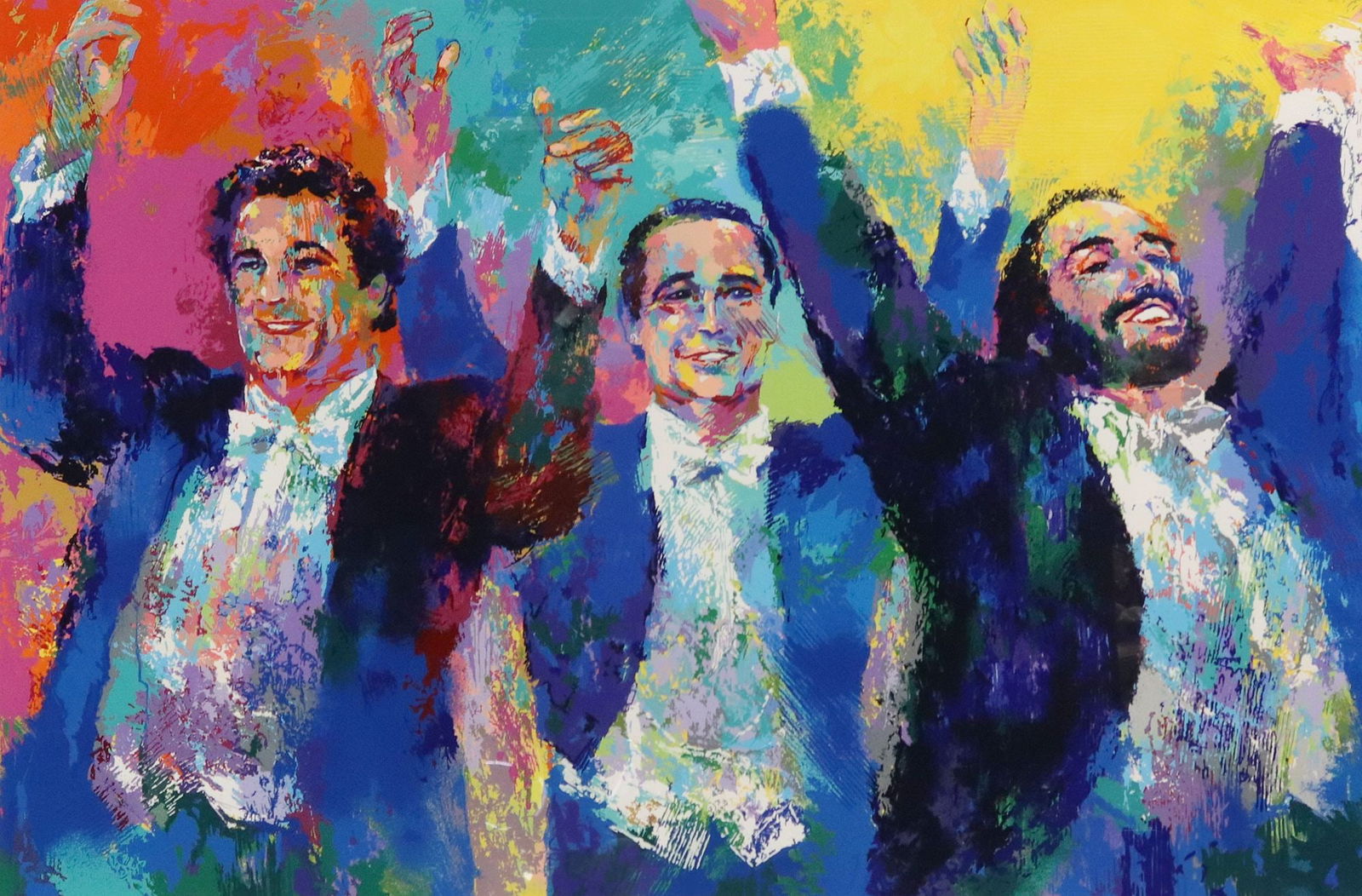 LEROY NEIMAN (1921-2012) SERIGRAPH 'THREE TENORS' (1 of 5)