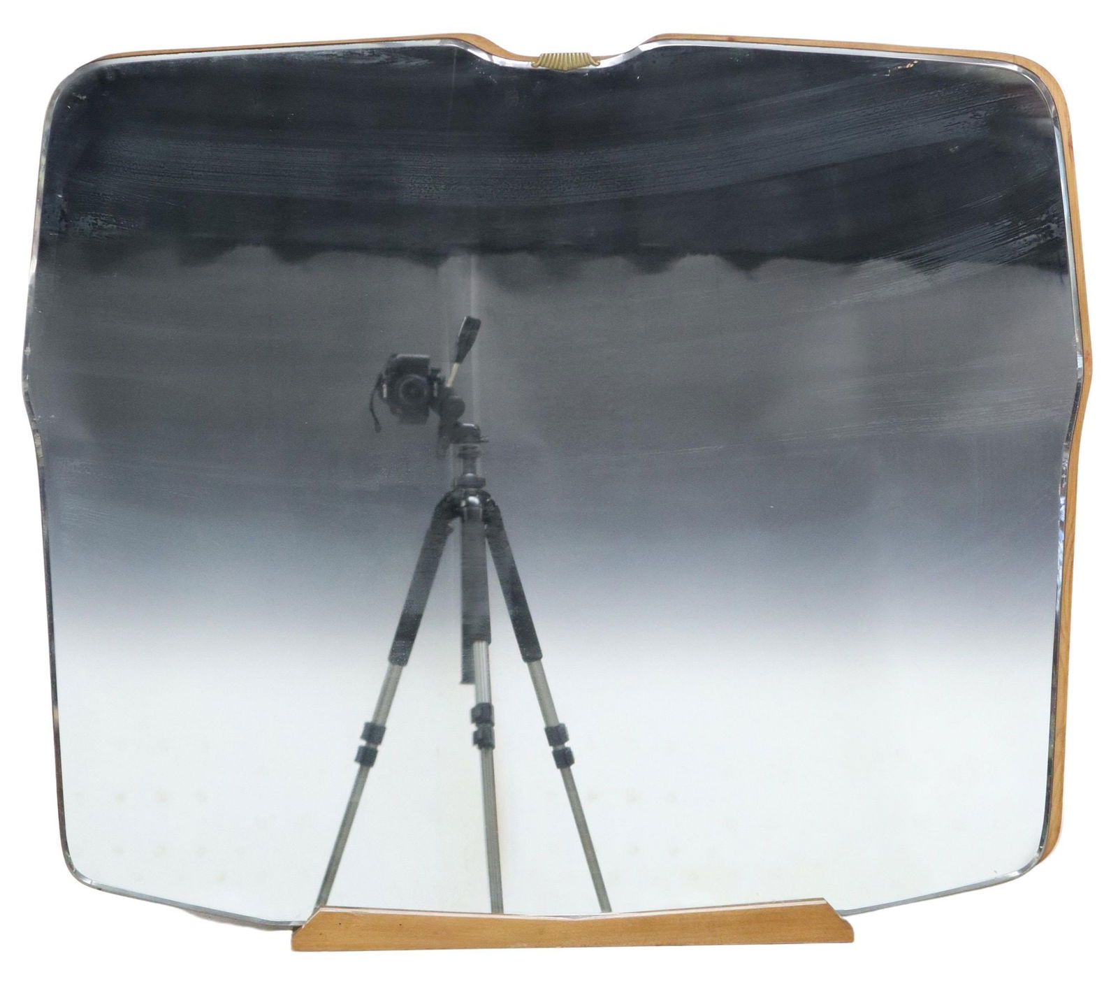 ITALIAN MID-CENTURY MODERN BEVELED MIRROR (1 of 2)