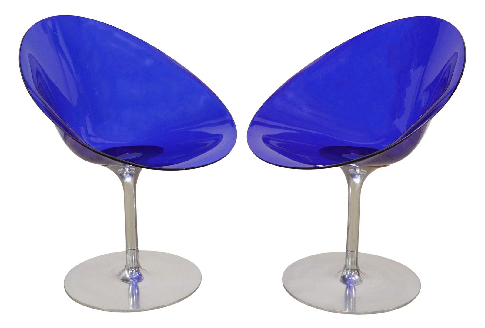 (2) PHILIPPE STARCK FOR KARTELL EROS SWIVEL CHAIRS (1 of 4)