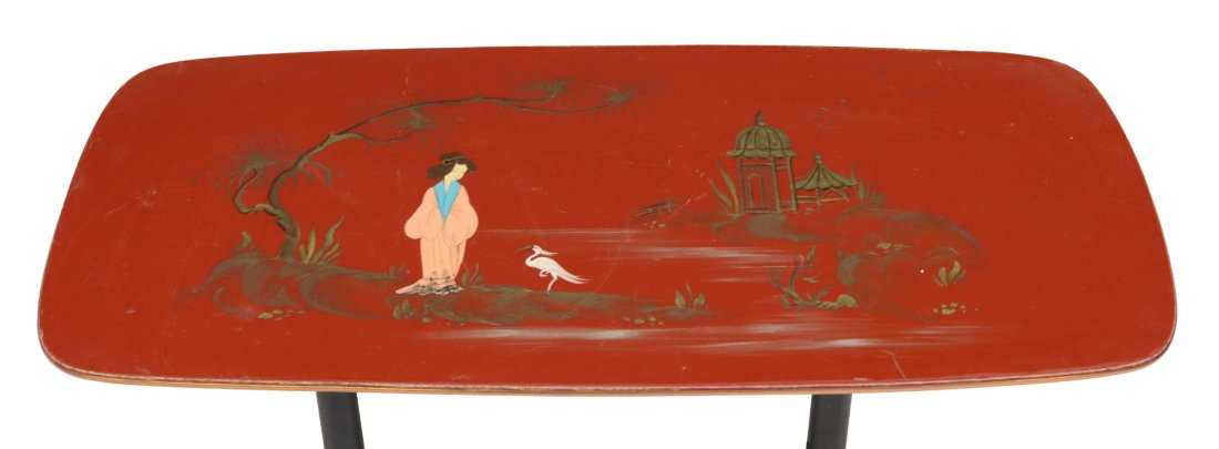 MID-CENTURY MODERN CHINOISERIE COFFEE TABLE (1 of 4)