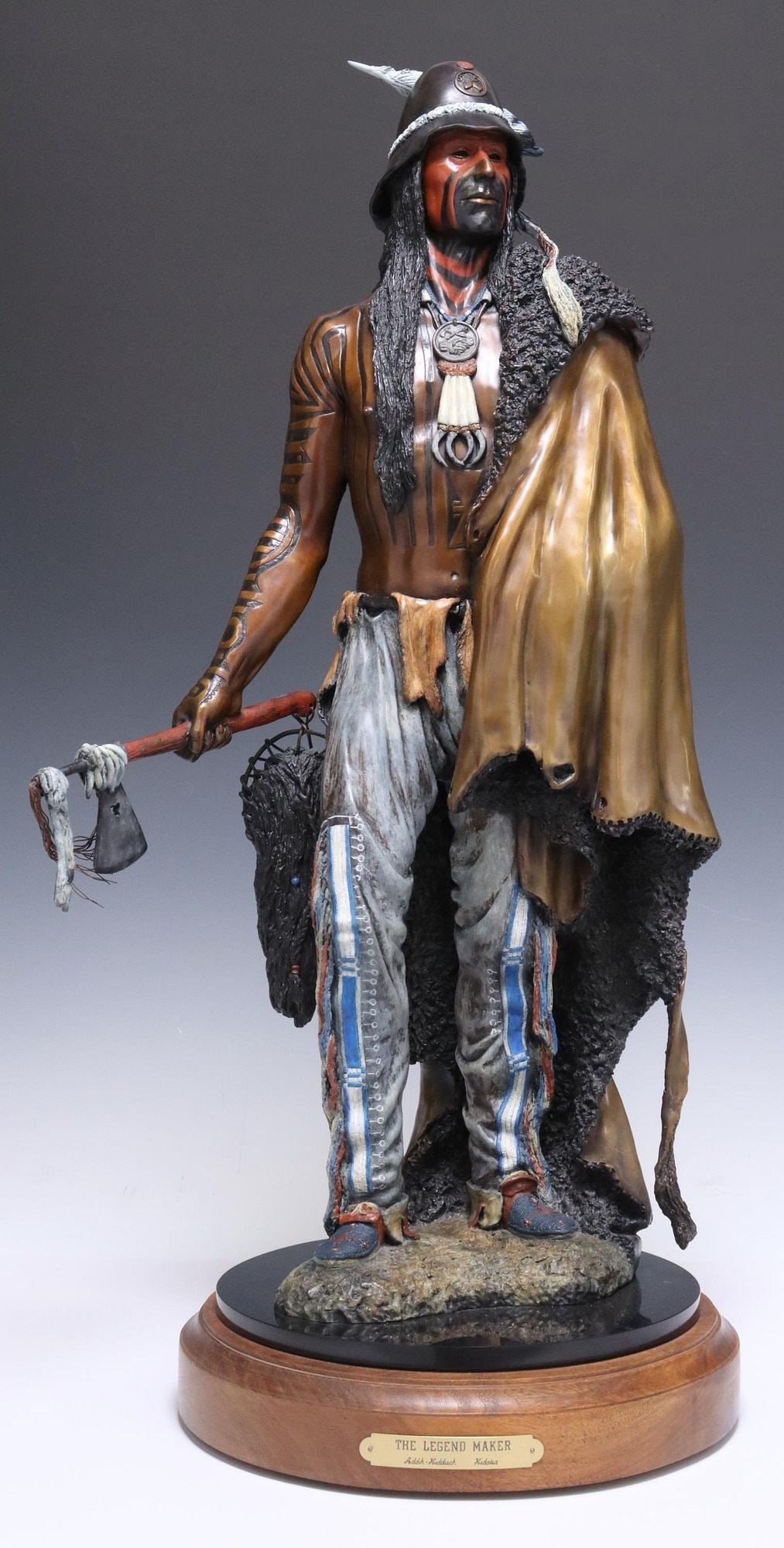 MICHAEL WESTERGARD (20TH C.) WESTERN BRONZE (1 of 7)