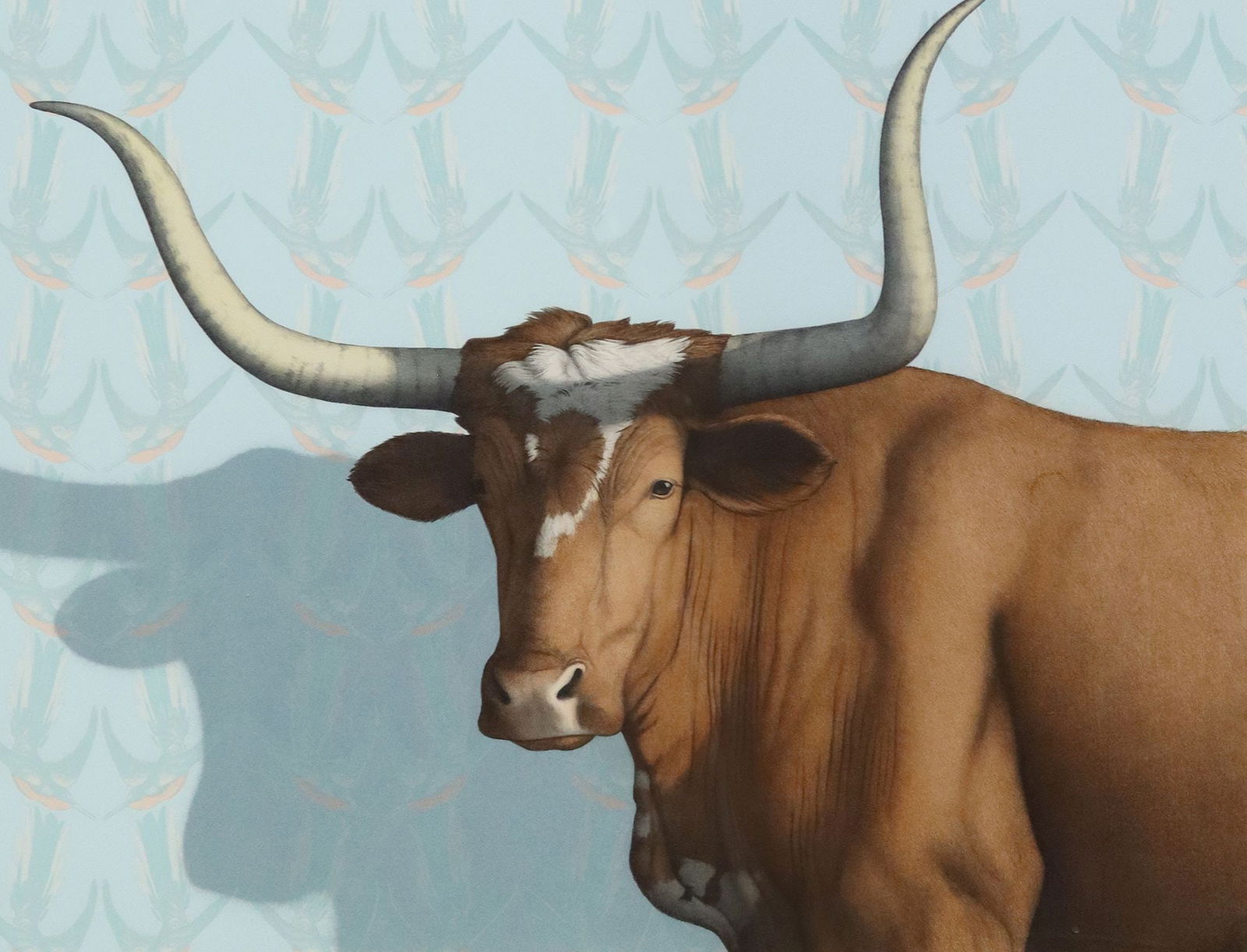 TOM PALMORE (TX, B.1945) LITHOGRAPH 'BEVO BIRDS' (1 of 4)