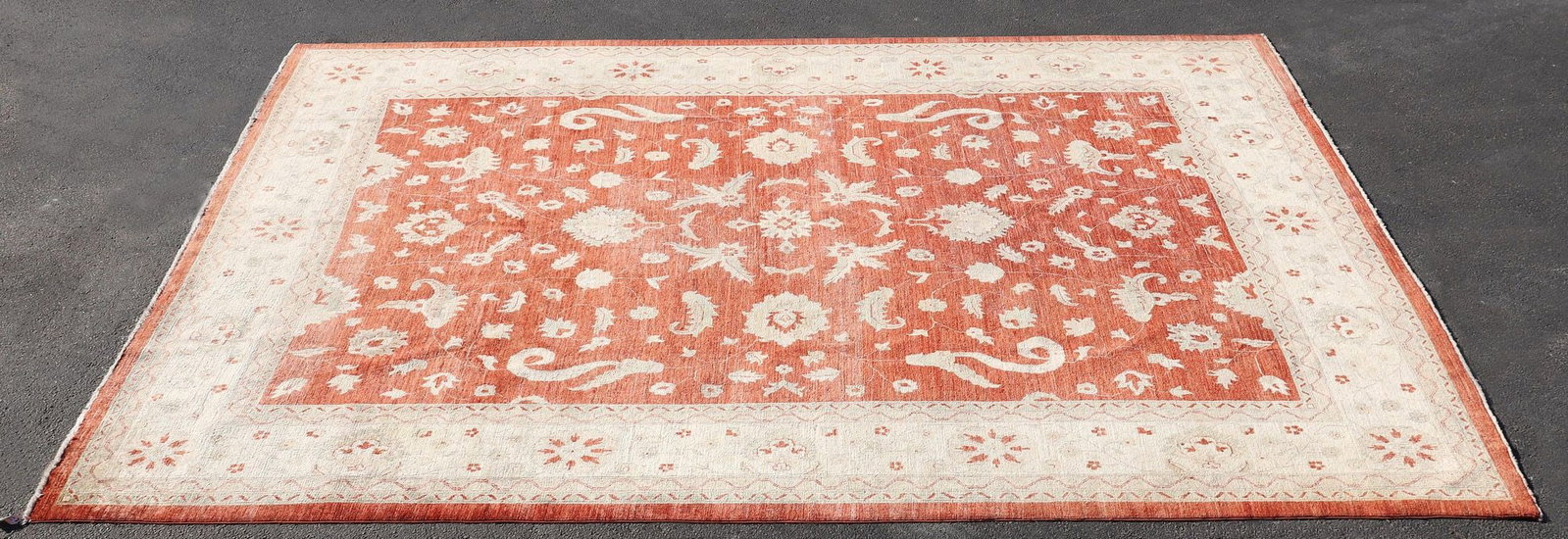 HAND-TIED CHOBI RUG, PAKISTAN, 14'4" X 11'3": Hand-tied Chobi rug, Pakistan, approx 14'4"l, 11'3"w **Please Note: All of the rugs offered in this auction would likely benefit from a professional cleaning. Estate rugs may show some wear and imperf