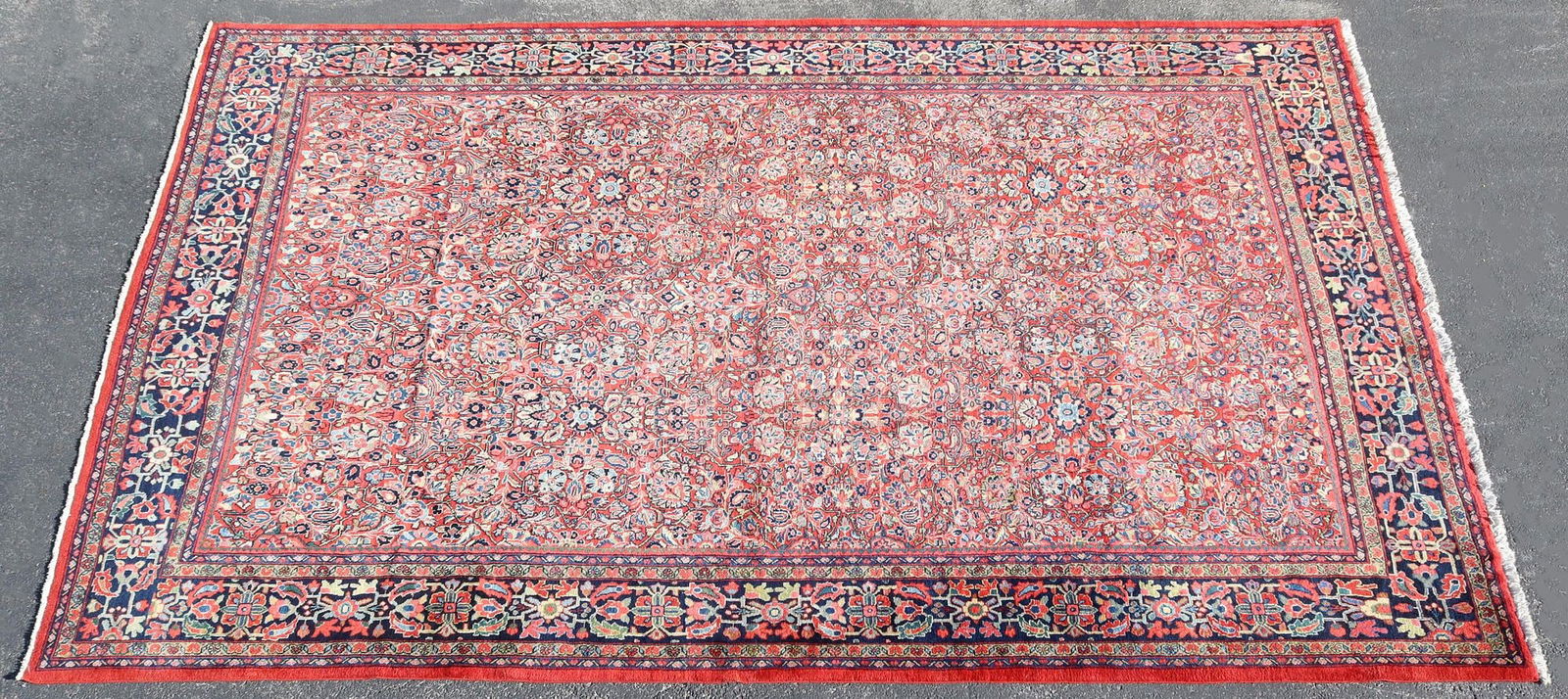 HAND-TIED PERSIAN MAHAL RUG, 15'0" X 10'7" (1 of 4)