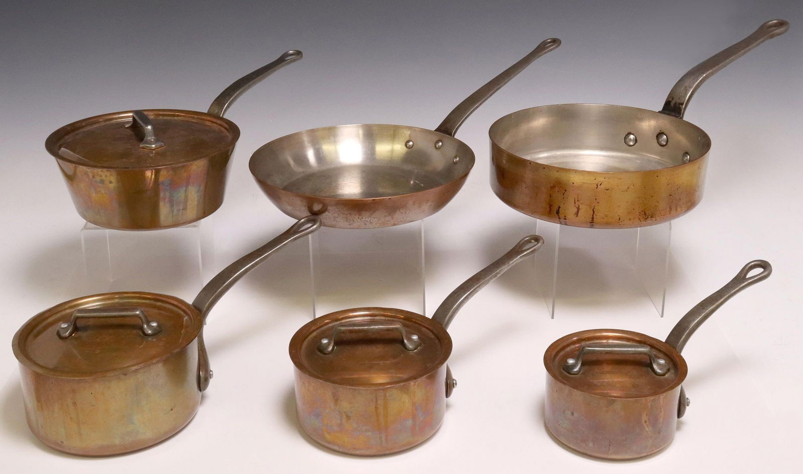 (6) FRENCH COPPER & IRON KITCHENWARE, LE GOURMET (1 of 6)
