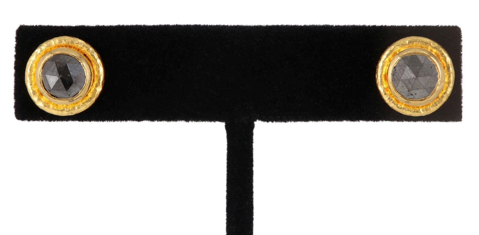 ESTATE ARA COLLECTION 985 GOLD GEMSTONE EARRINGS (1 of 4)