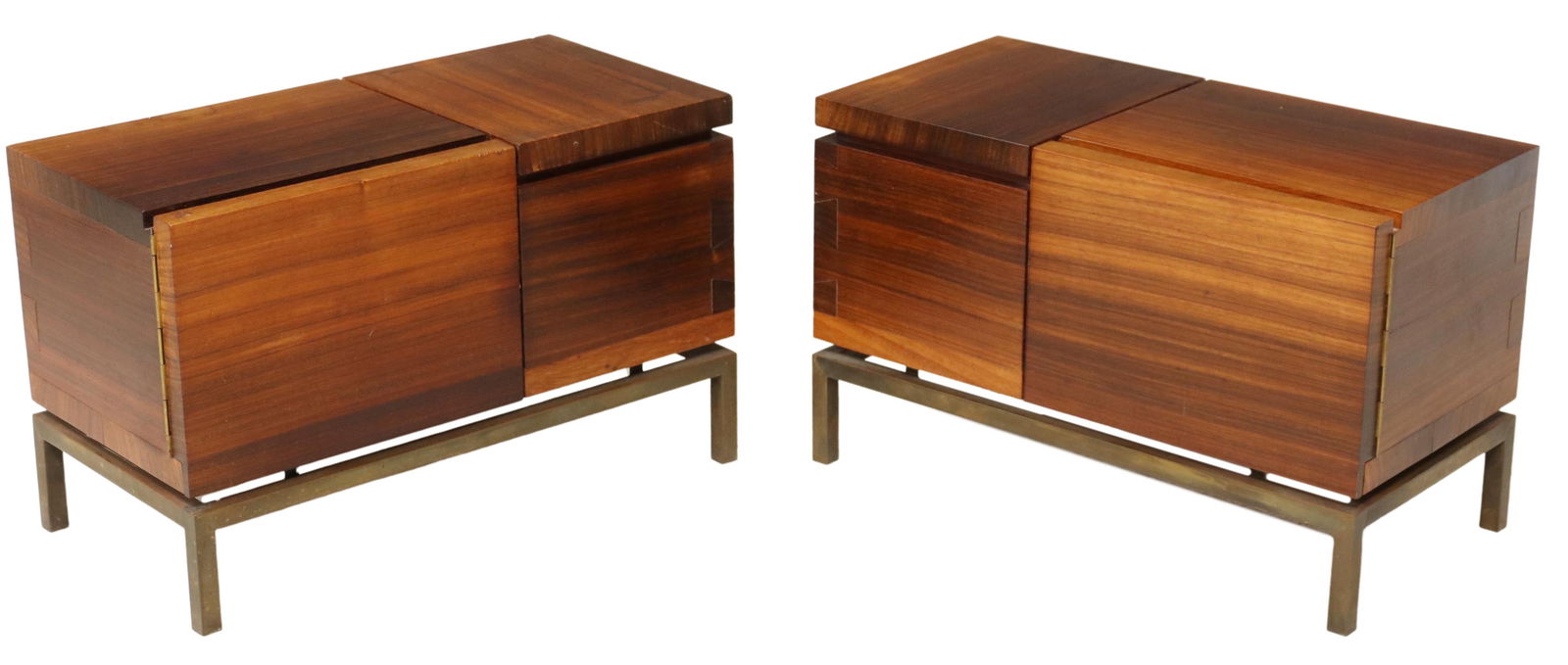 (2) MID-CENTURY MODERN ROSEWOOD LOW CABINETS (1 of 5)