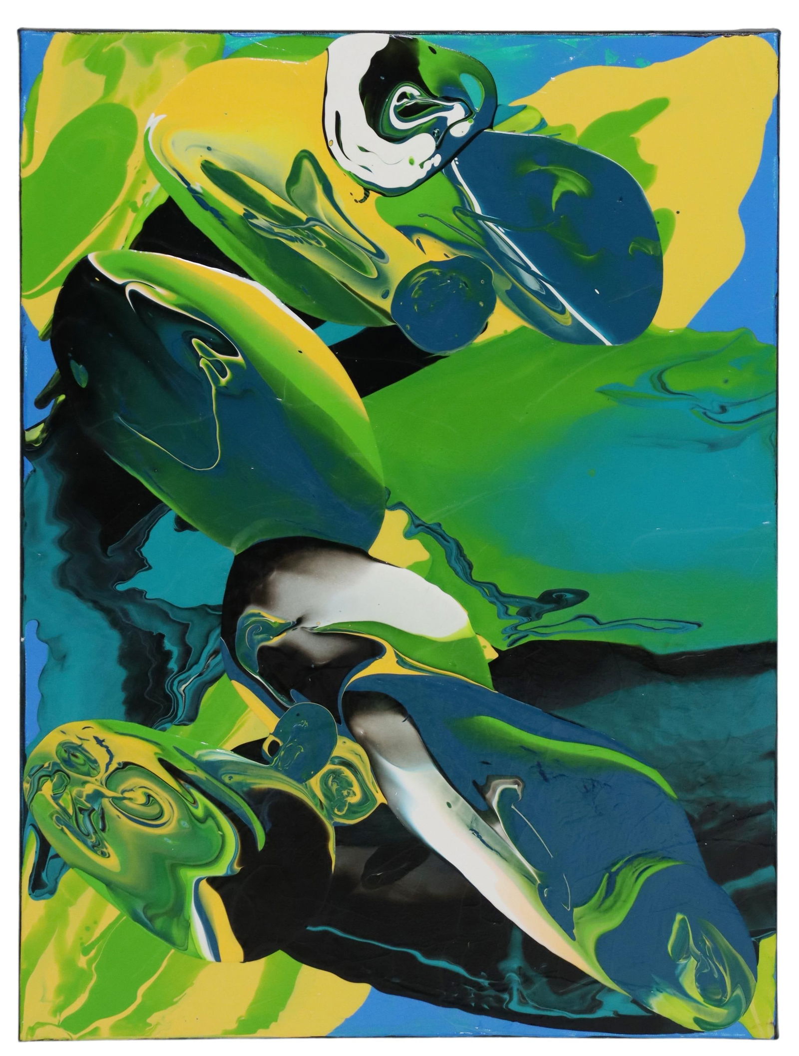 PETRONELLA GREER (B.1945) PAINTING 'GETAWAY' (1 of 3)