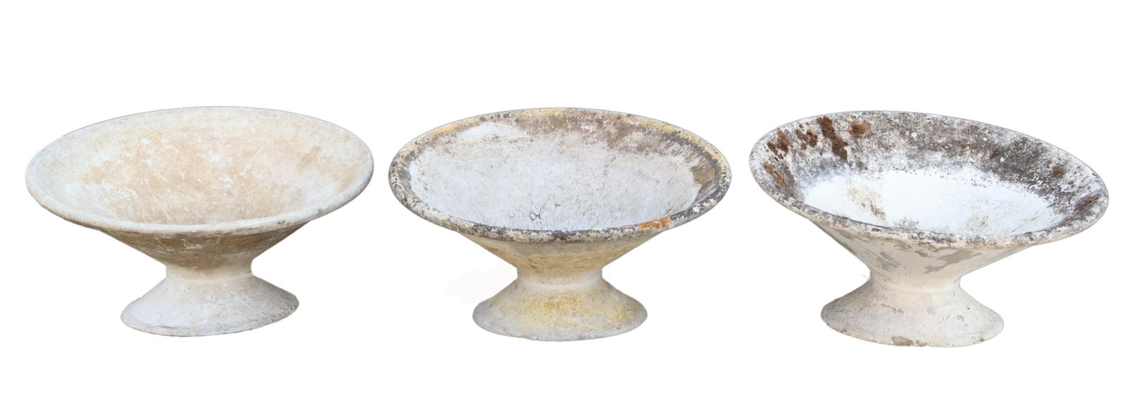 (3) MODERN WILLY GUHL (ATTRIB) OFF-KILTER PLANTERS (1 of 3)