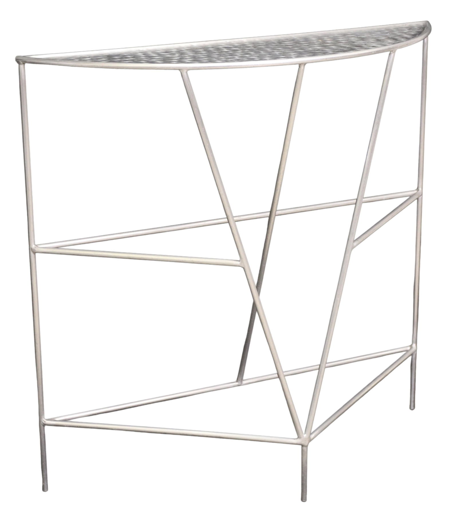 CONTEMPORARY HAND-CRAFTED STEEL CONSOLE TABLE (1 of 4)