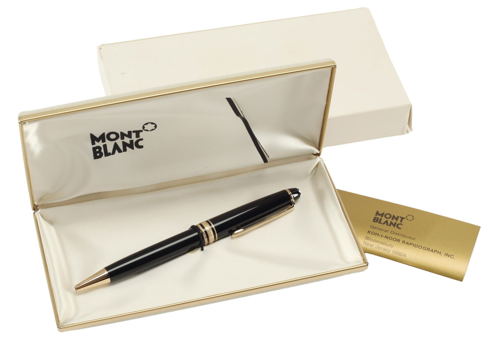 MONTBLANC CLASSIQUE 164R BLACK BALLPOINT PEN (1 of 2)