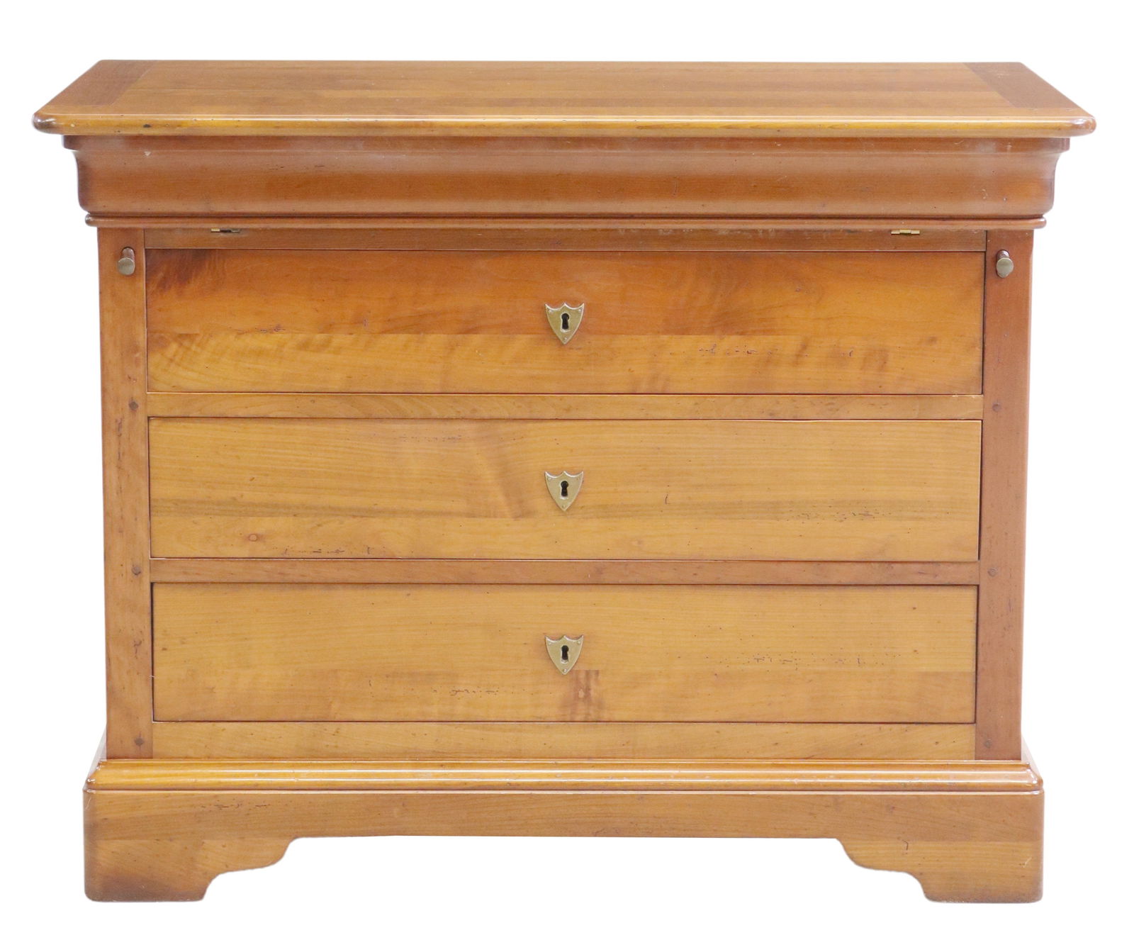 LOUIS PHILIPPE STYLE FRUITWOOD DRESSING COMMODE (1 of 8)