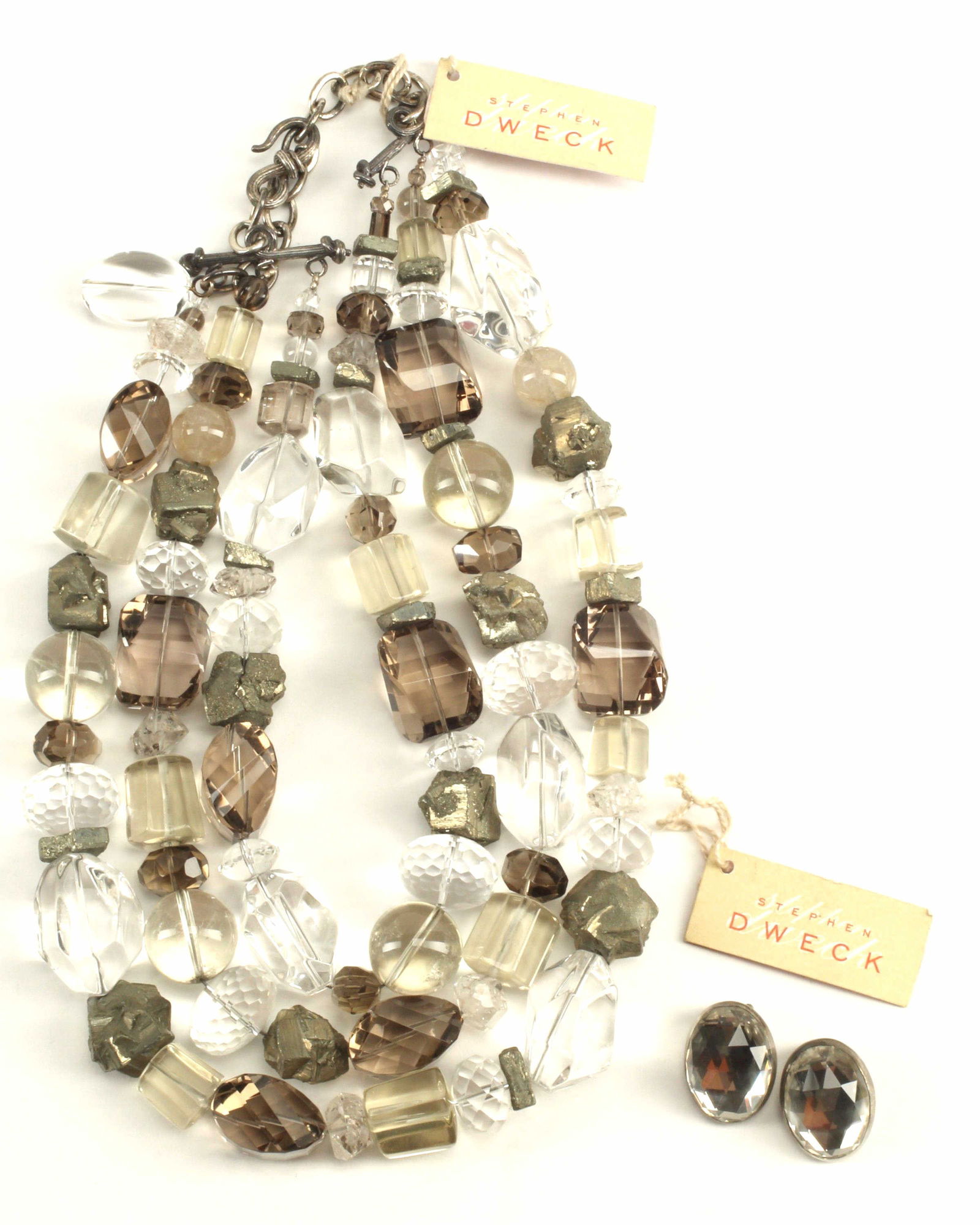 (2) STEPHEN DWECK STATEMENT SILVER & STONE JEWELRY (1 of 4)