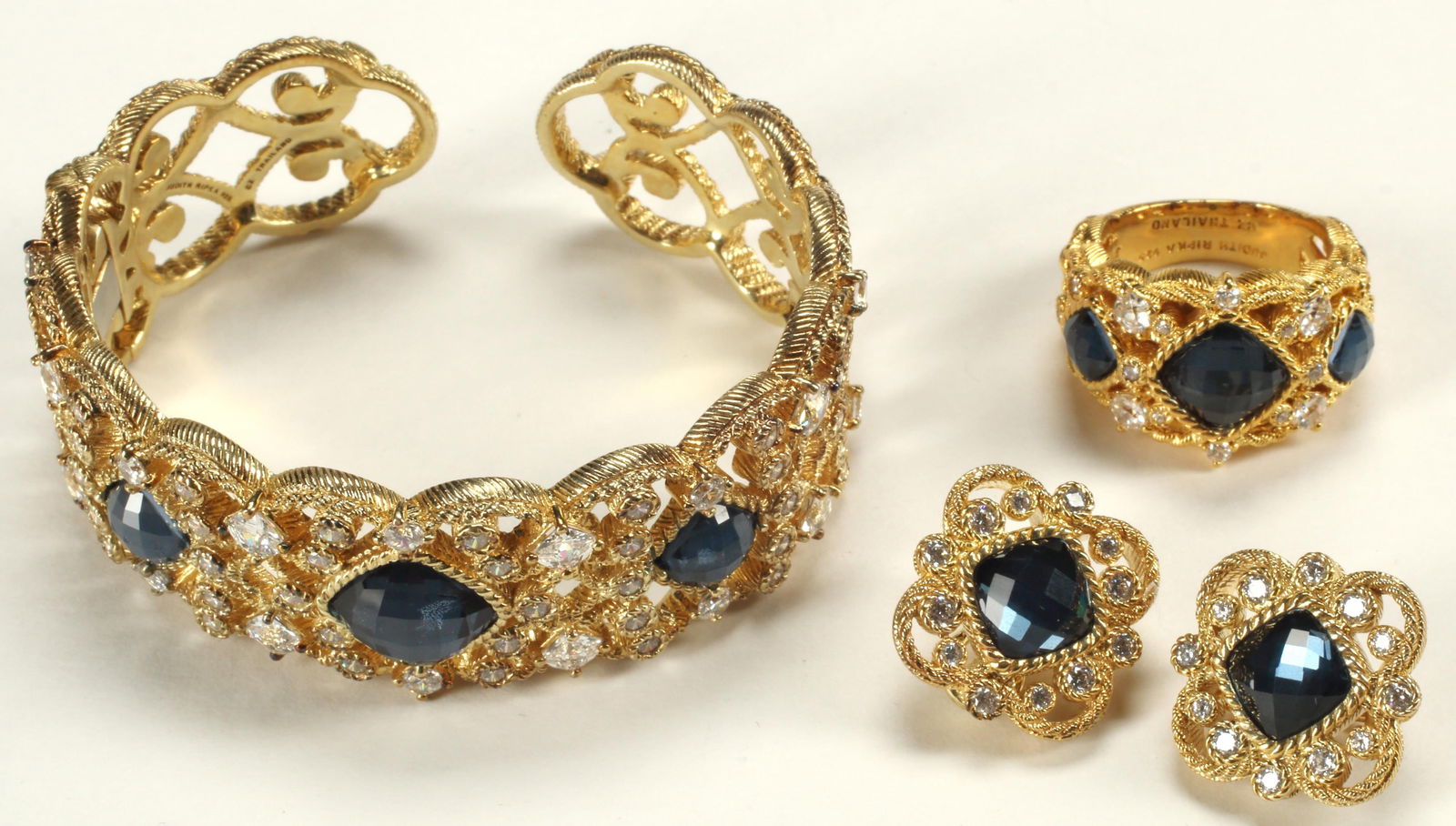 (3) DESIGNER JUDITH RIPKA VERMEIL ESTATE JEWELRY (1 of 3)