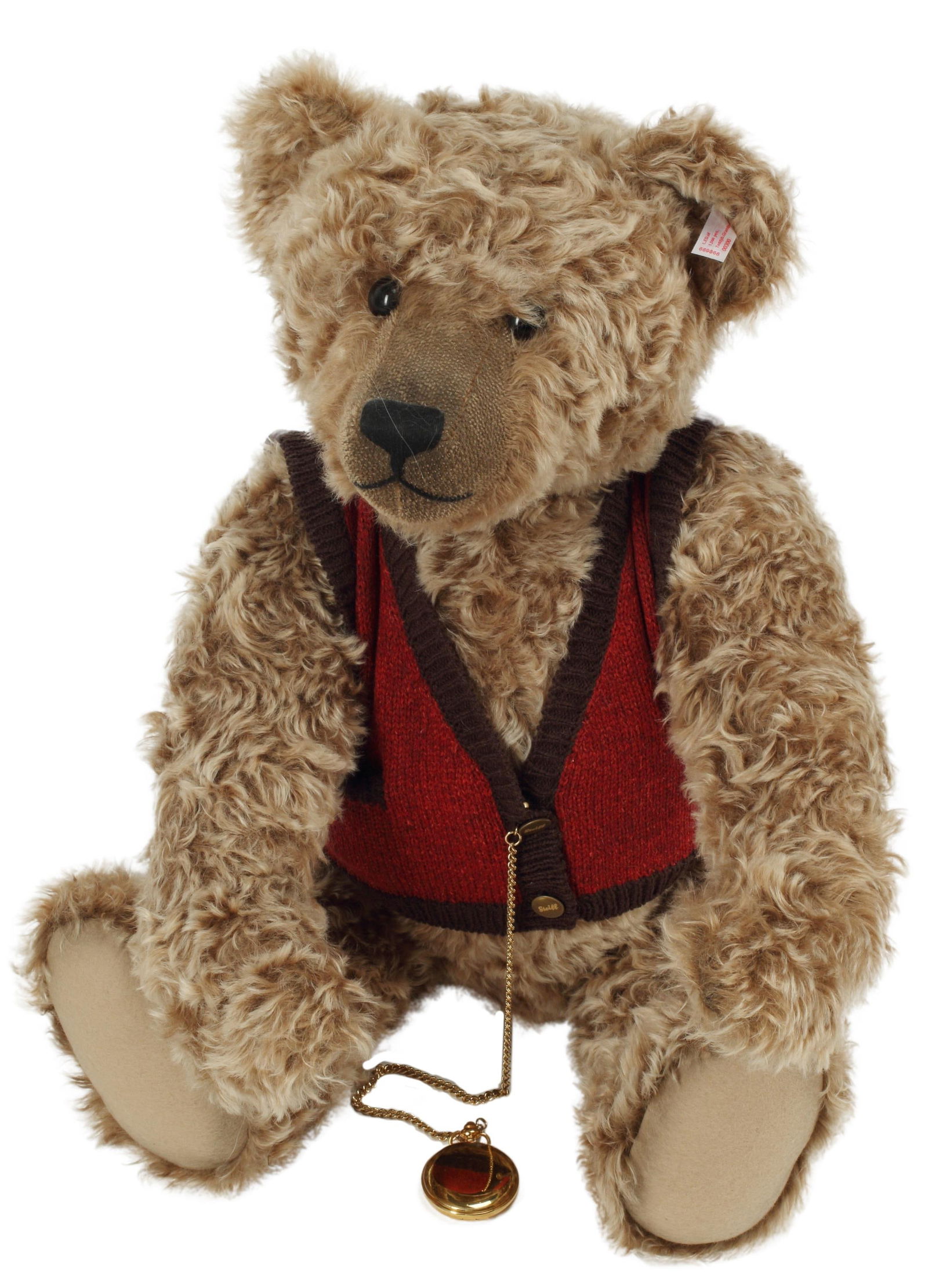 LARGE STEIFF LTD ED GRANDPAPA MOHAIR TEDDY BEAR (1 of 4)