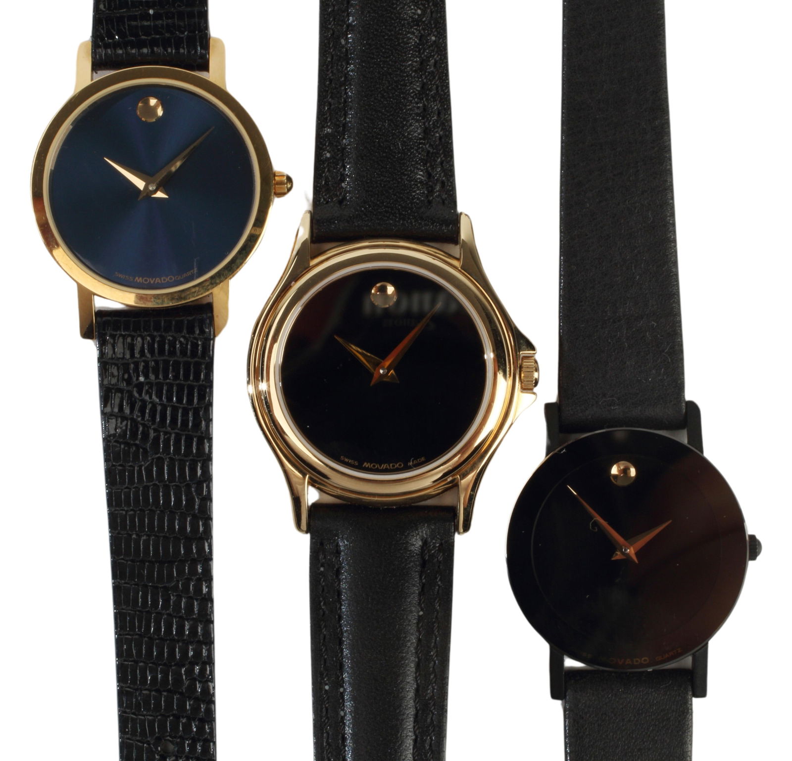 (3) ESTATE LADIES MOVADO 'MUSEUM' WATCHES (1 of 4)
