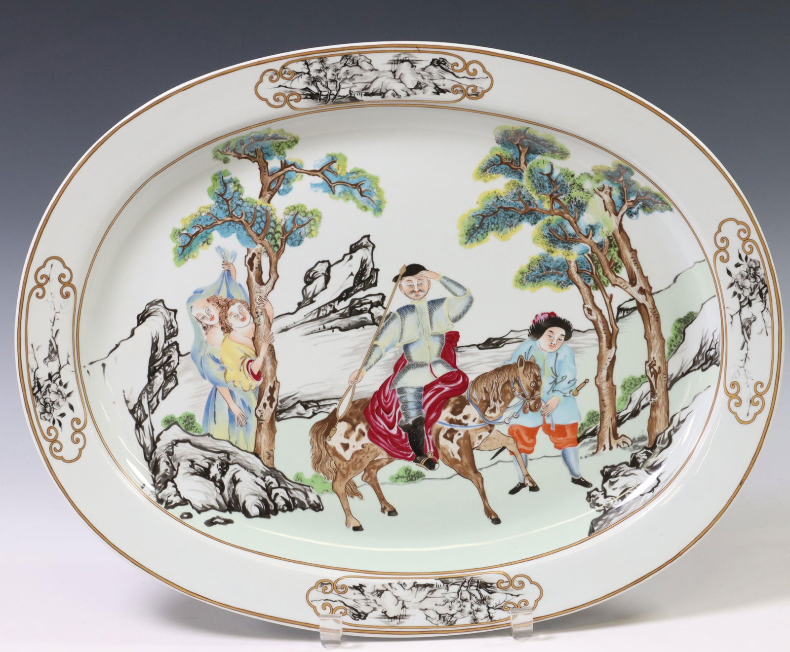 MOTTAHEDEH NELSON ROCKEFELLER CHINESE TRAY REPLICA (1 of 3)