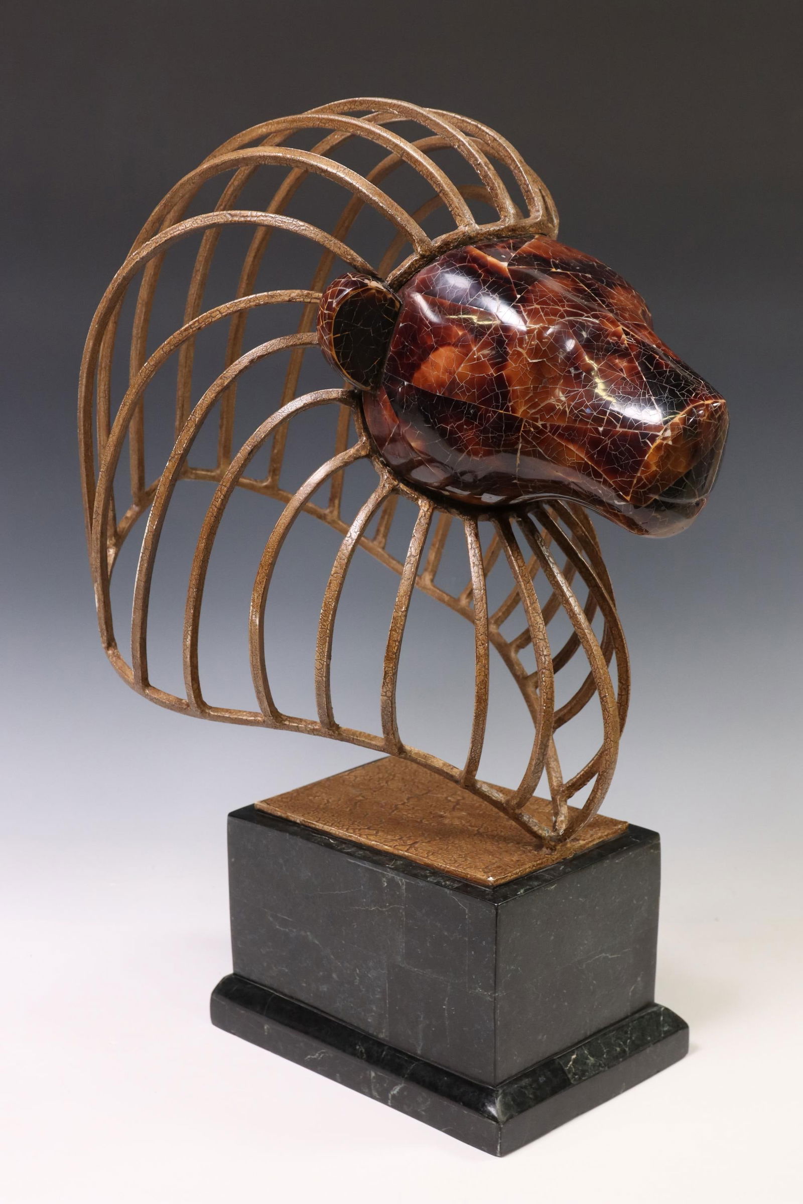 MAITLAND-SMITH (ATTRIB.) LION TABLE SCULPTURE (1 of 3)