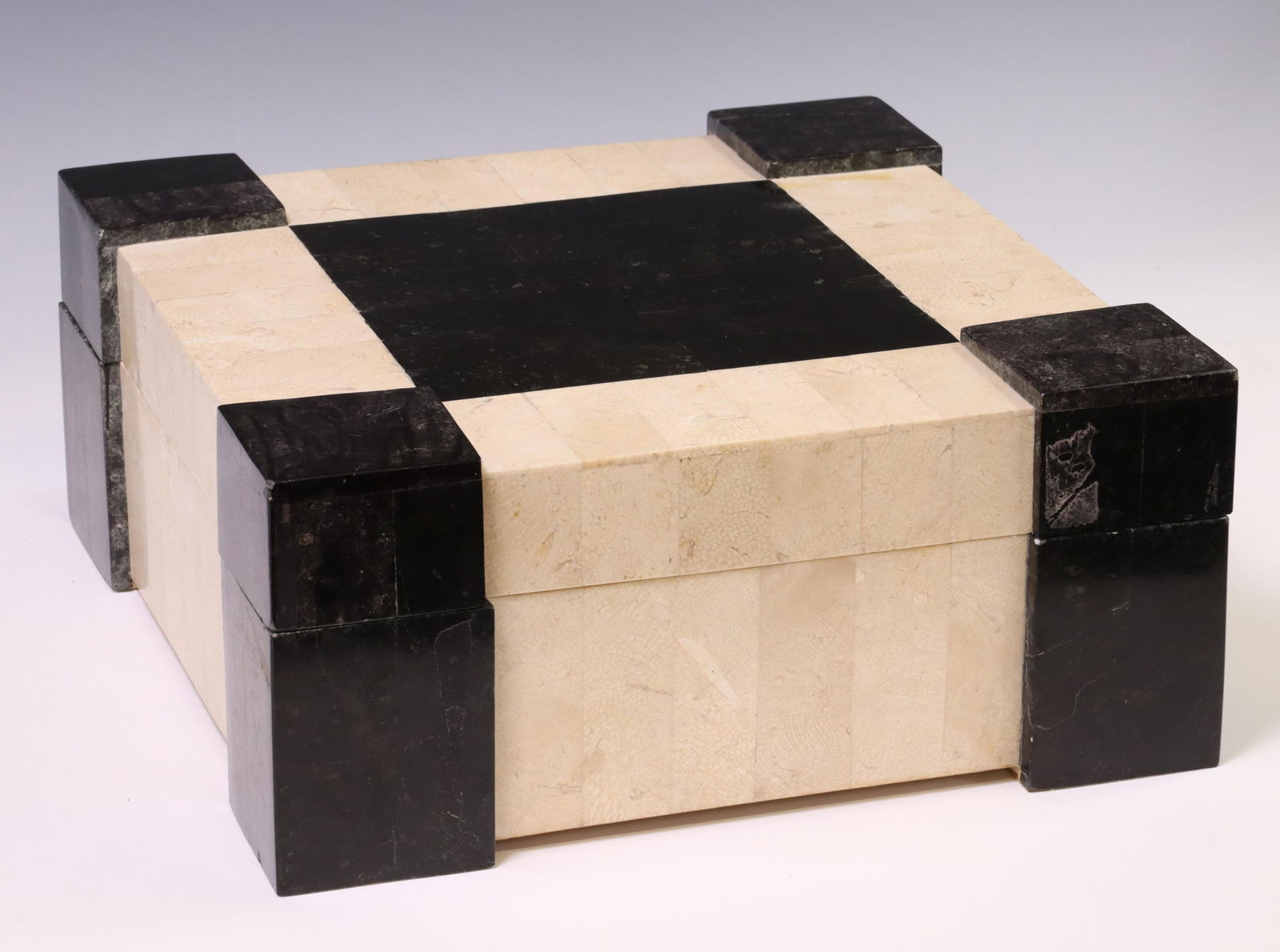 MAITLAND-SMITH (ATTRIB.) STONE-TILED TABLE BOX (1 of 4)