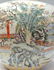 521: LARGE CHINESE ENAMELED STICK NECK VASE, REPUBLIC - 3