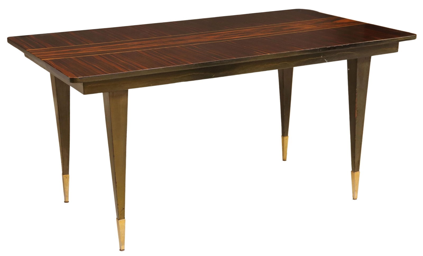 FRENCH MID-CENTURY MODERN EXTENSION DINING TABLE (1 of 5)