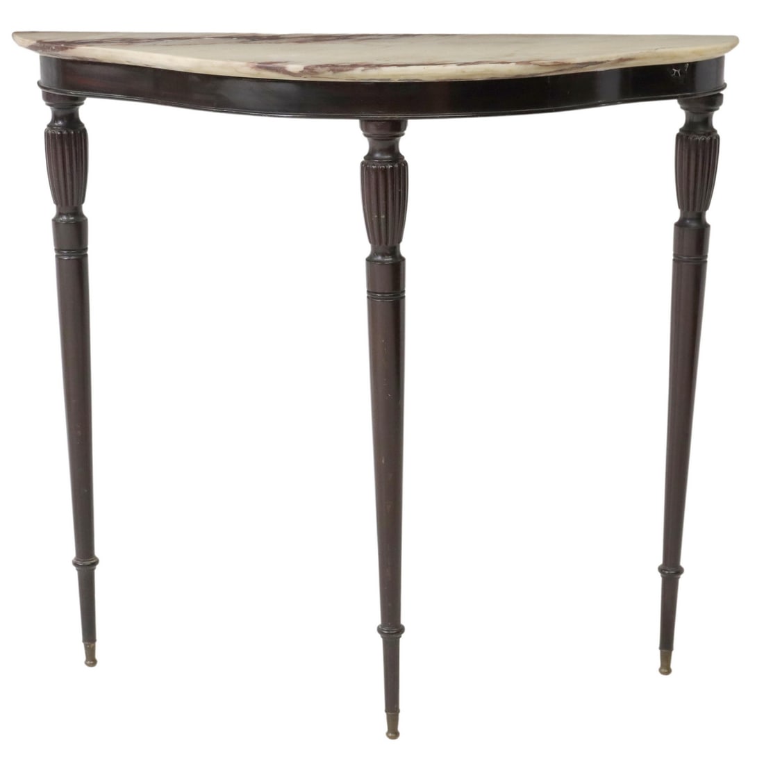 ITALIAN MID-CENTURY MODERN MARBLE-TOP CONSOLE (1 of 3)
