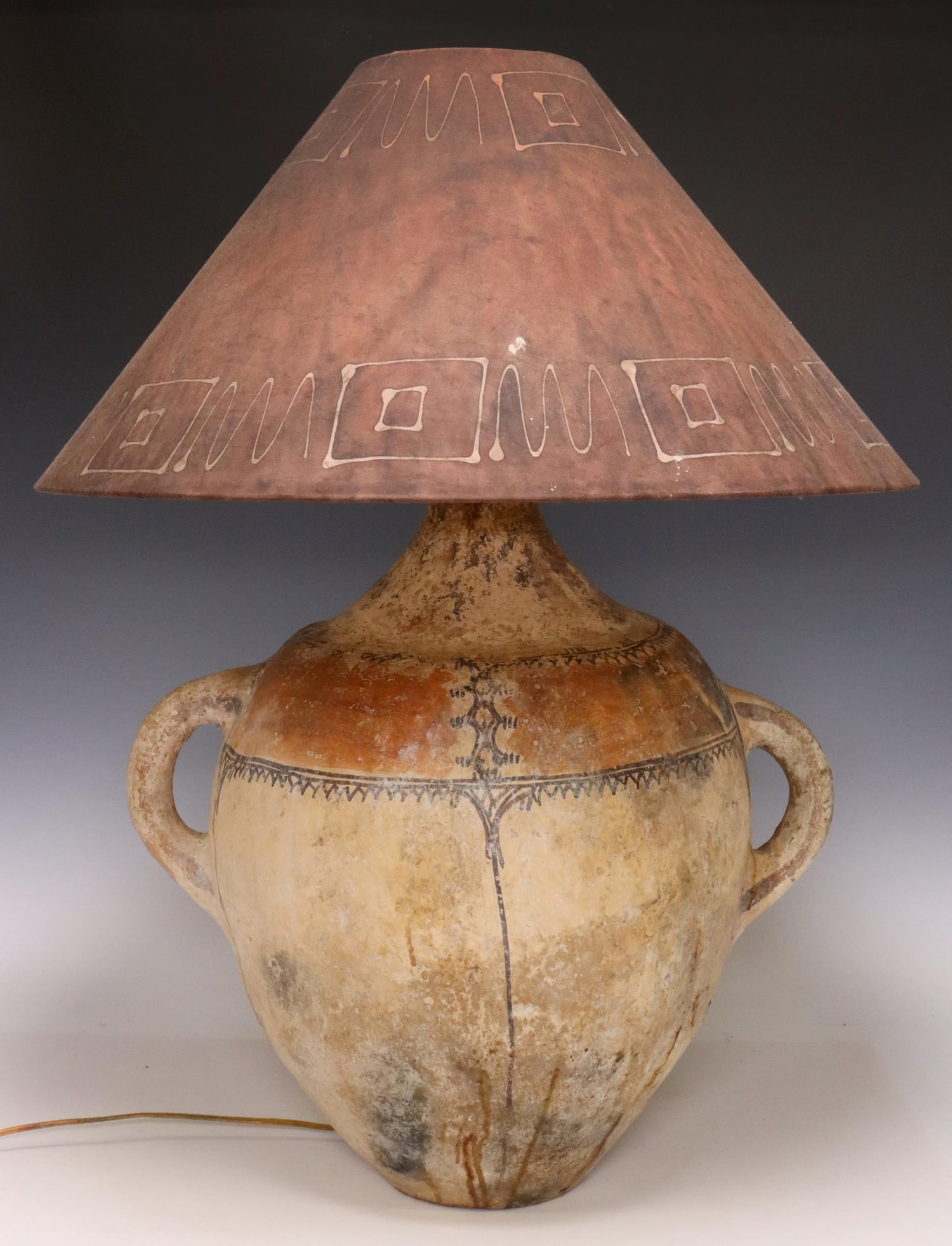 MOROCCAN BERBER POTTERY JUG TABLE LAMP (1 of 4)