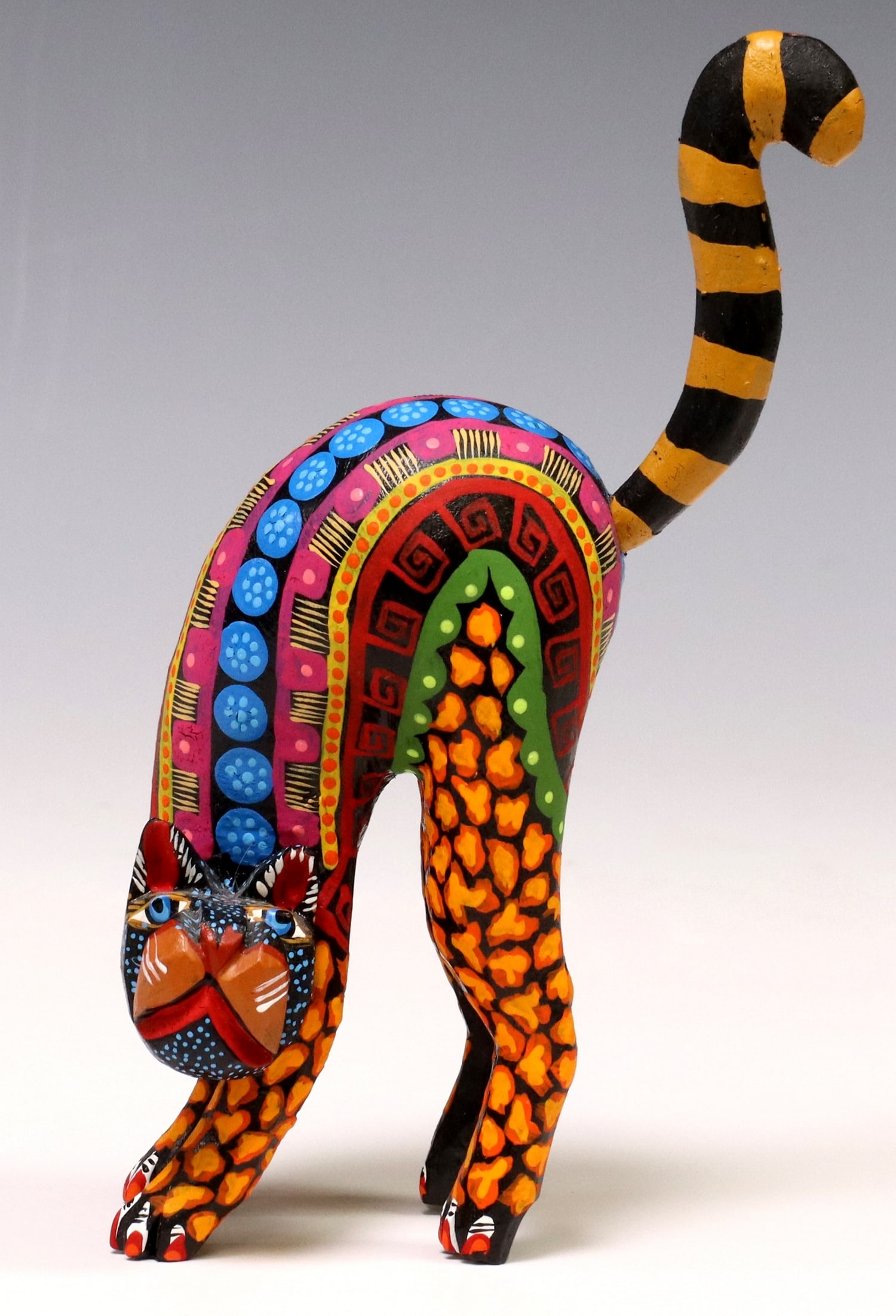 EFRAIN FUENTES (B.1980) OAXACA MEXICO ALEBRIJE CAT (1 of 6)