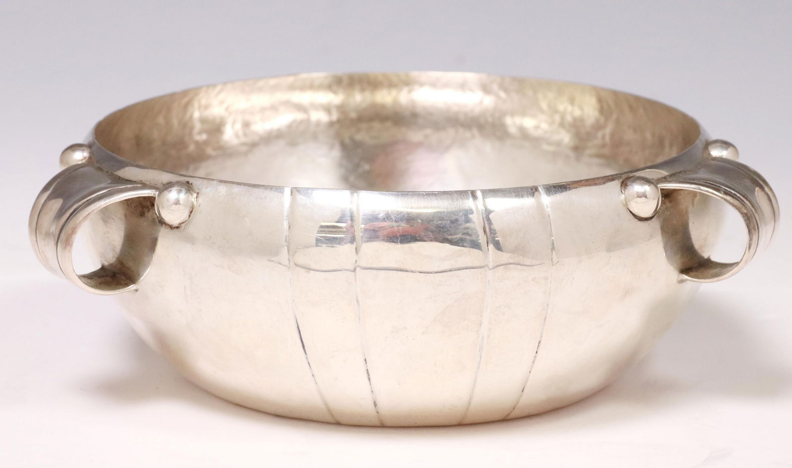 WILLIAM SPRATLING TAXCO SILVER THREE-HANDLED BOWL (1 of 4)